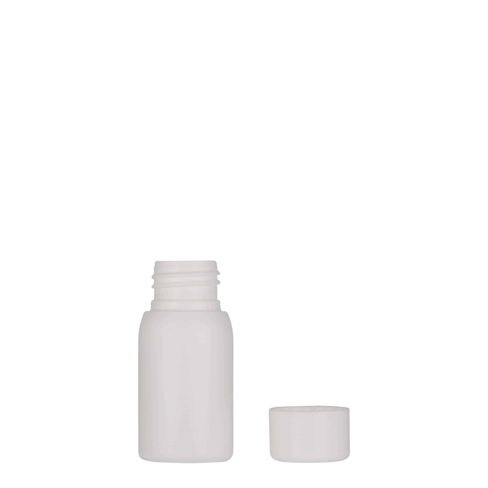 30 ml plastic bottle ‘Tuffy’, HDPE, white, opening: 24/410