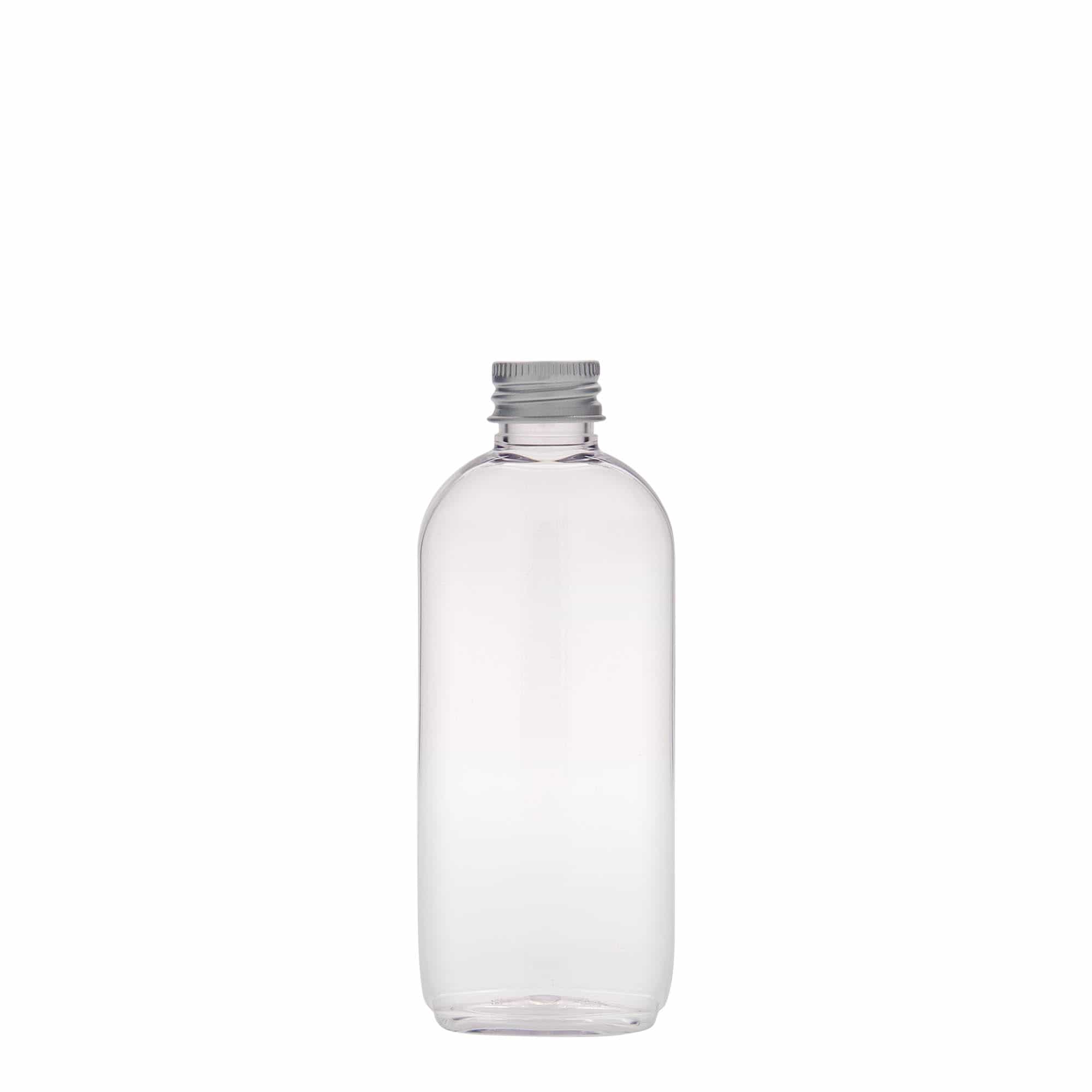 100 ml PET bottle ‘Iris’, oval, plastic, opening: 20/410