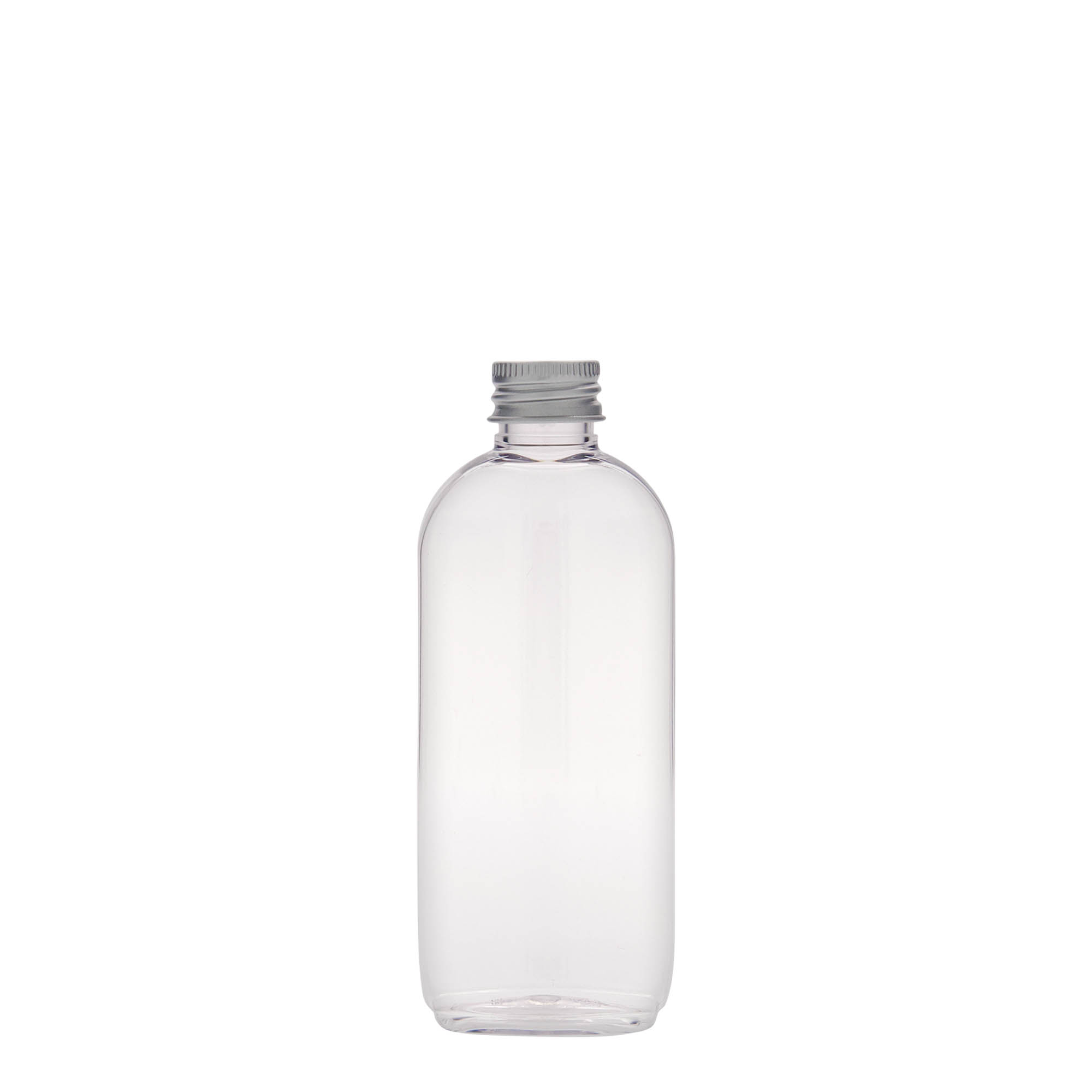 100 ml PET bottle ‘Iris’, oval, plastic, opening: 20/410