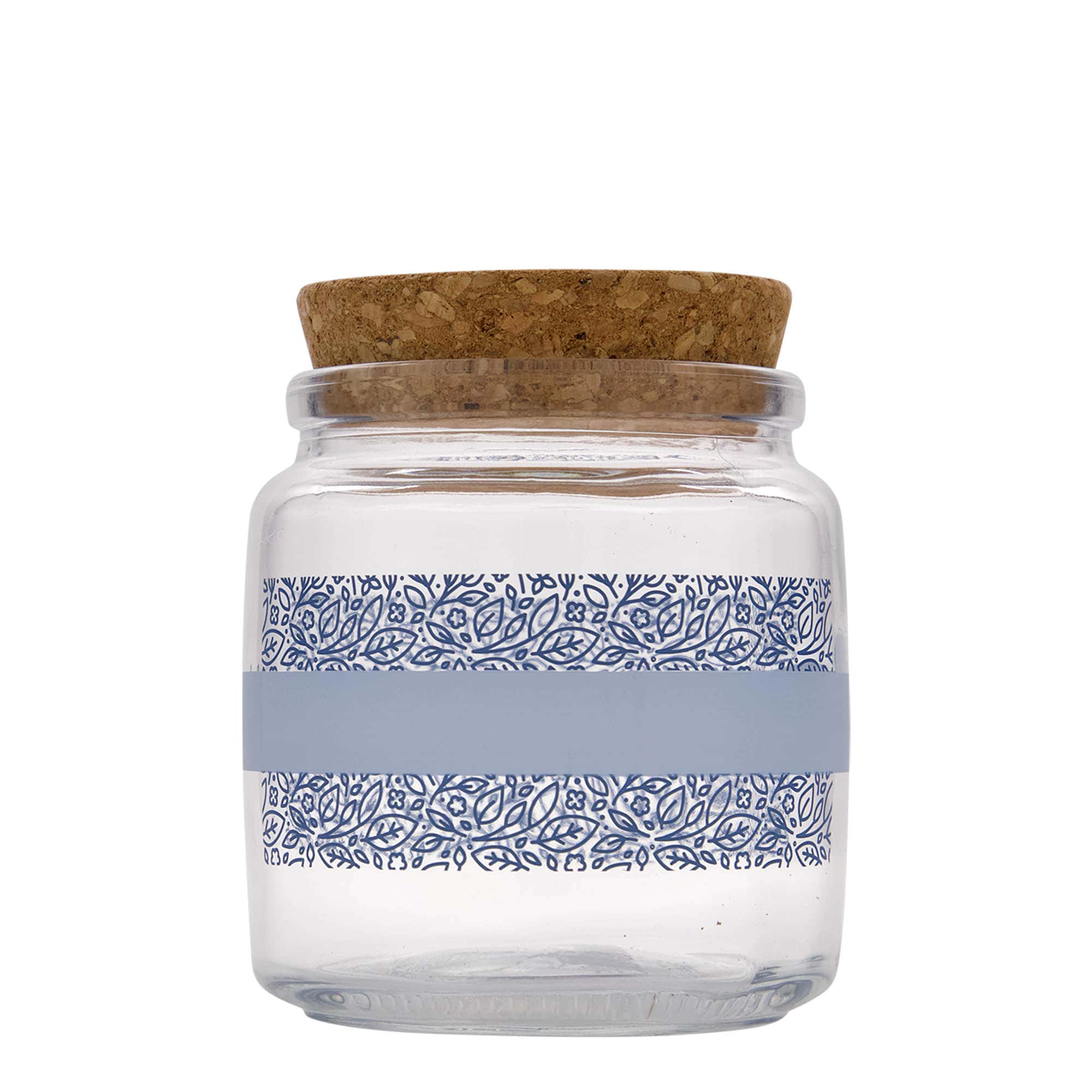 750 ml cork glass ‘Giara’, design: Naturalmente blu, opening: cork