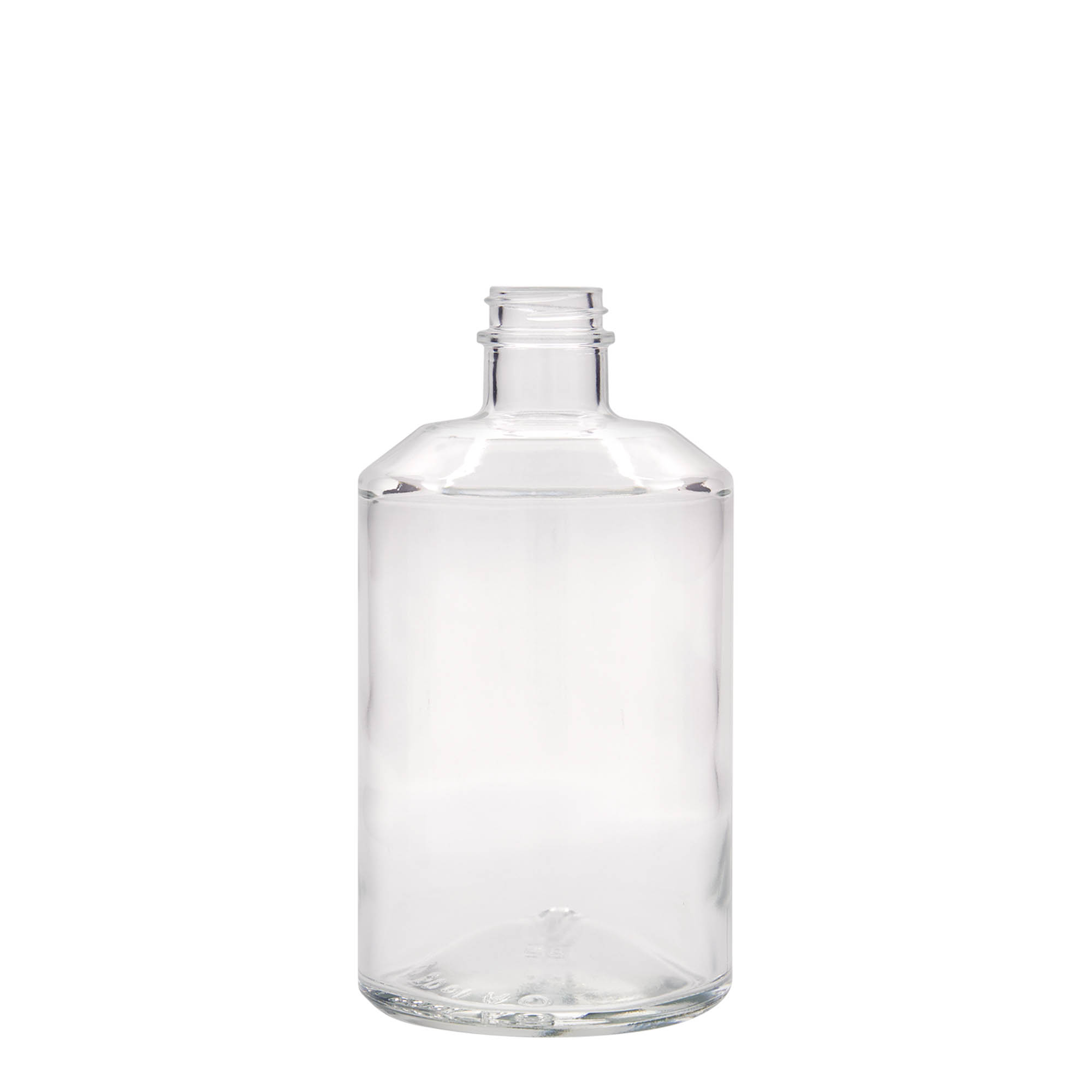500 ml glass bottle 'Hella', closure: GPI 28 500 ml glass bottle 'Hella', closure: GPI 28