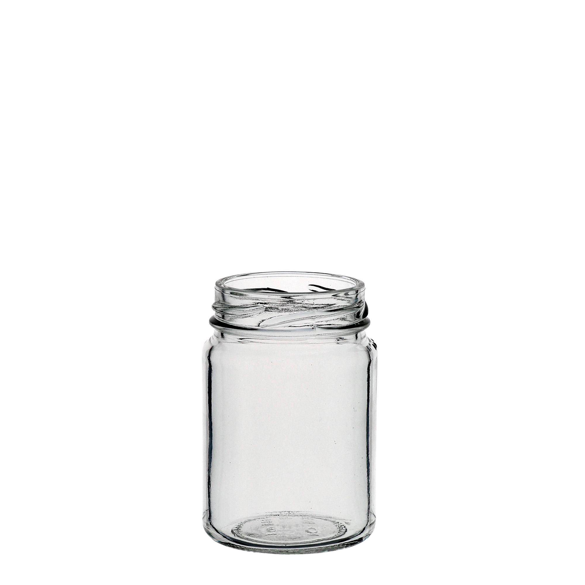 106 ml tall round glass, opening: Twist-Off (TO 48) 106 ml tall round glass, opening: Twist-Off (TO 48)