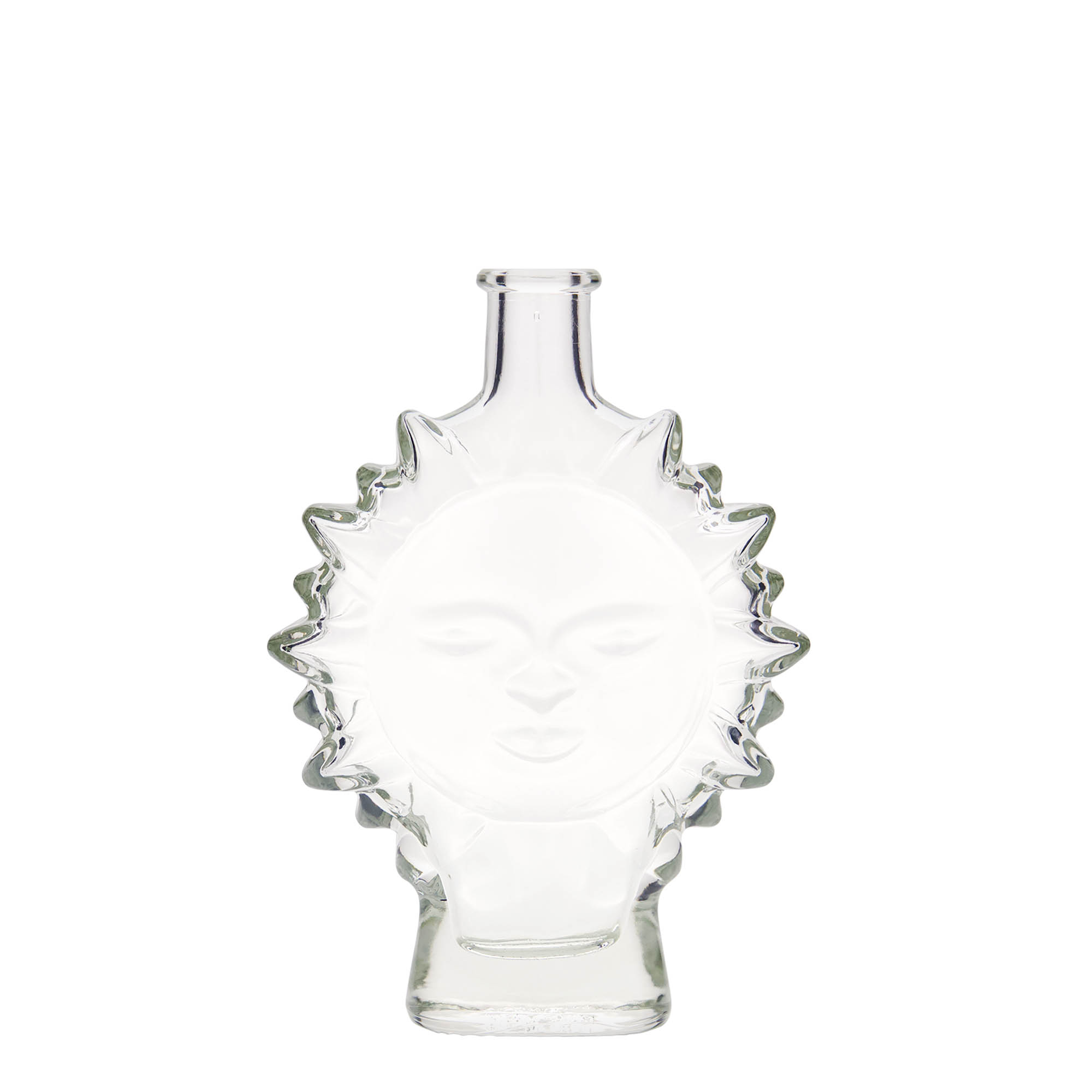 200 ml glass bottle 'Sun', closure: cork 200 ml glass bottle 'Sun', closure: cork