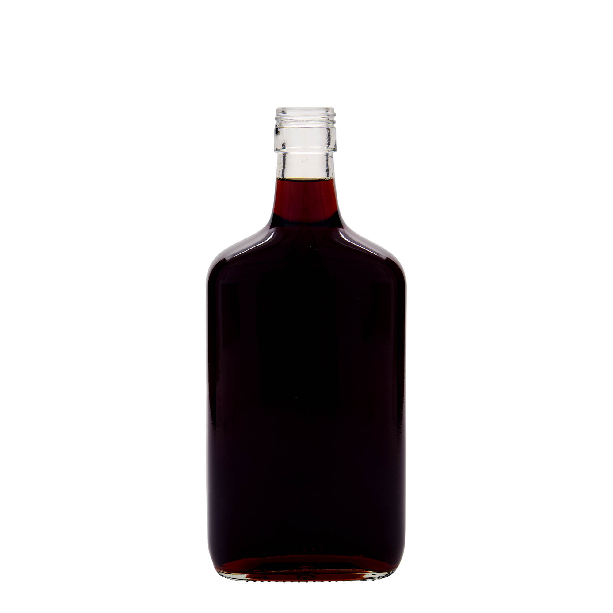 700 ml glass bottle 'Amaretto', rectangular, opening: PP 31.5