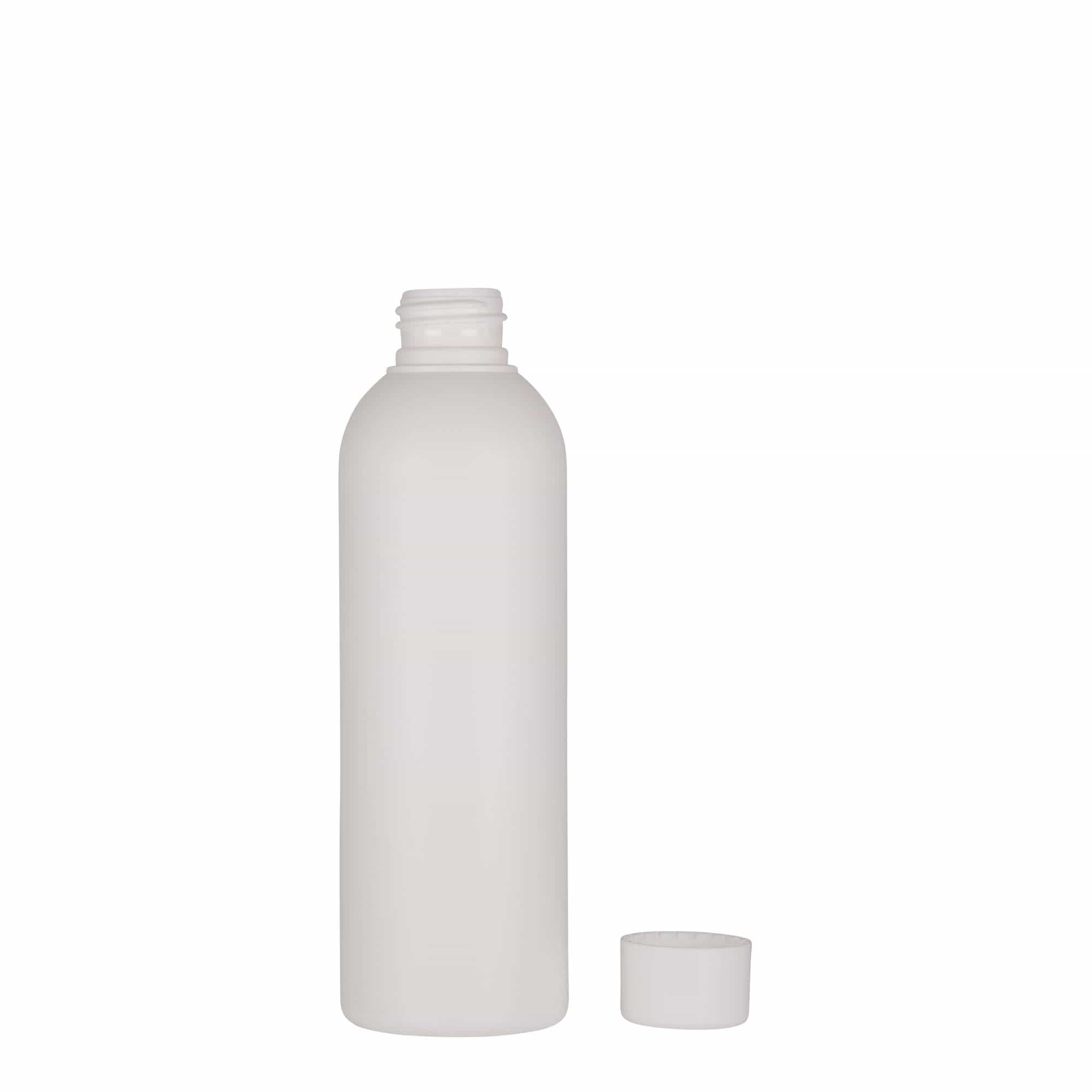 200 ml plastic bottle ‘Tuffy’, HDPE, white, opening: 24/410