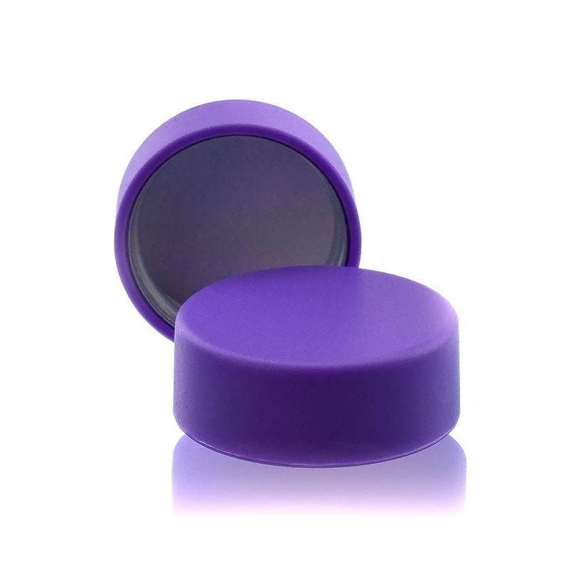 Screw cap, ABS plastic, violet, for opening: GPI 33/400 Screw cap, ABS plastic, violet, for opening: GPI 33/400