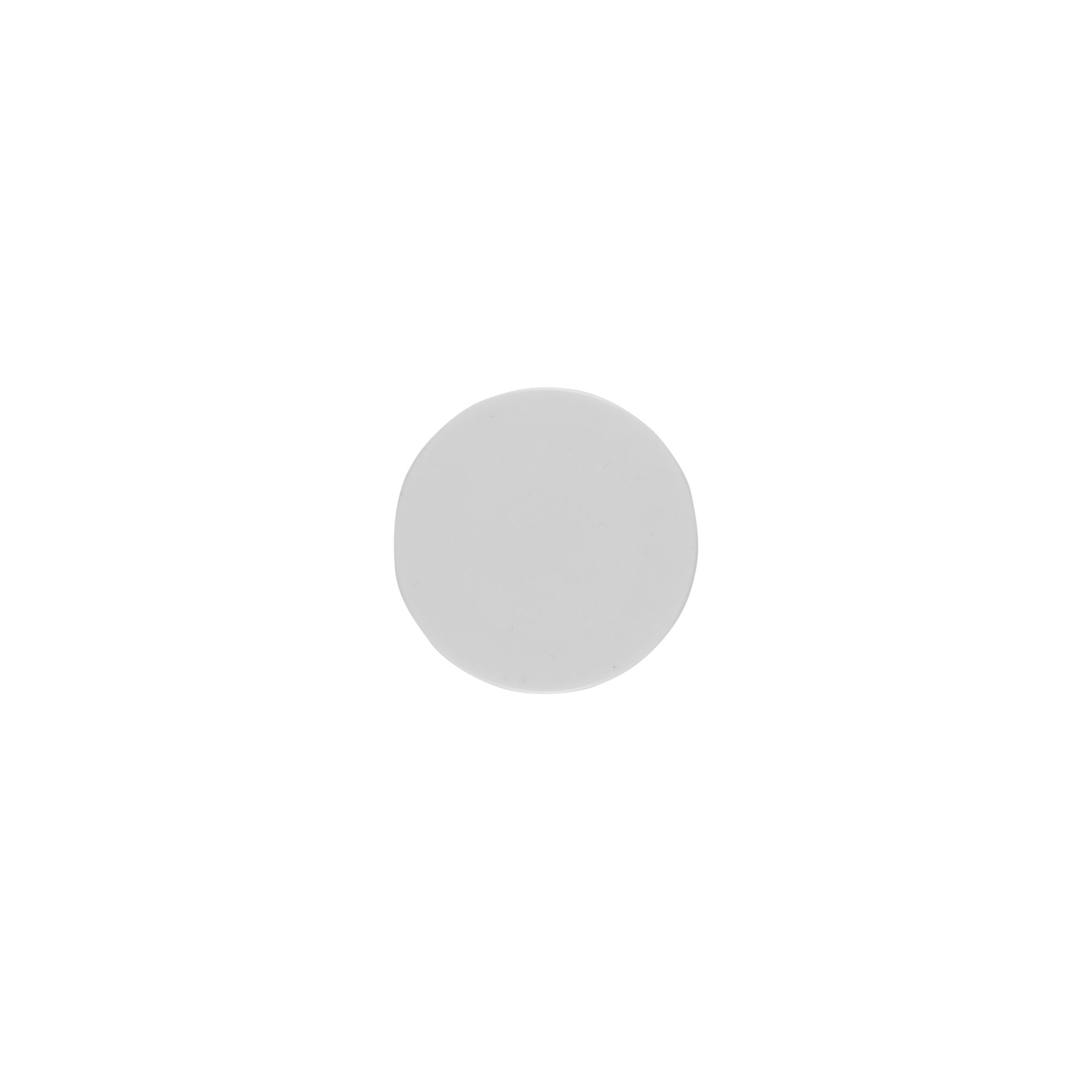 Cover disc for 50 ml 'Bianca', PP plastic, white