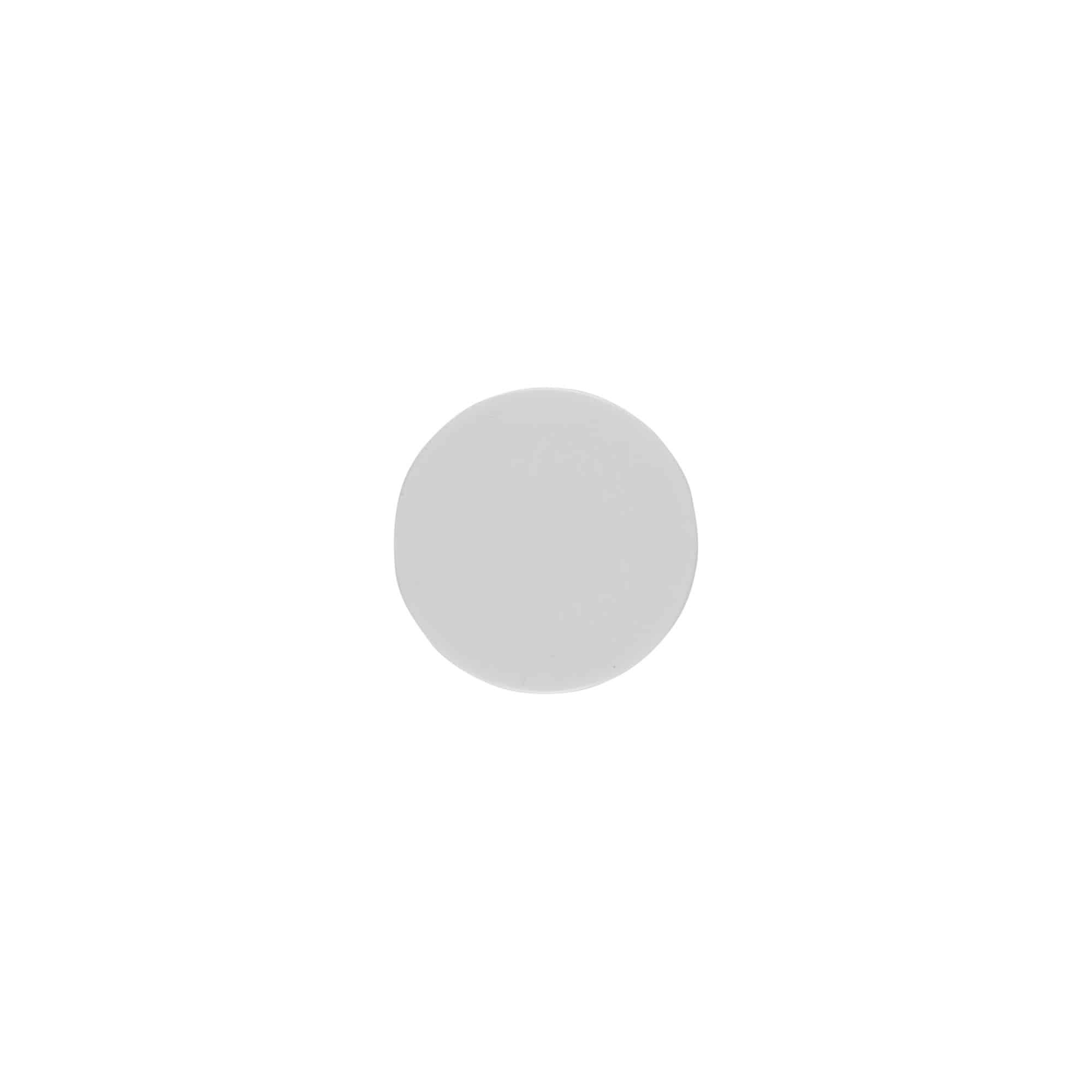 Cover disc for 50 ml ‘Bianca’, PP plastic, white