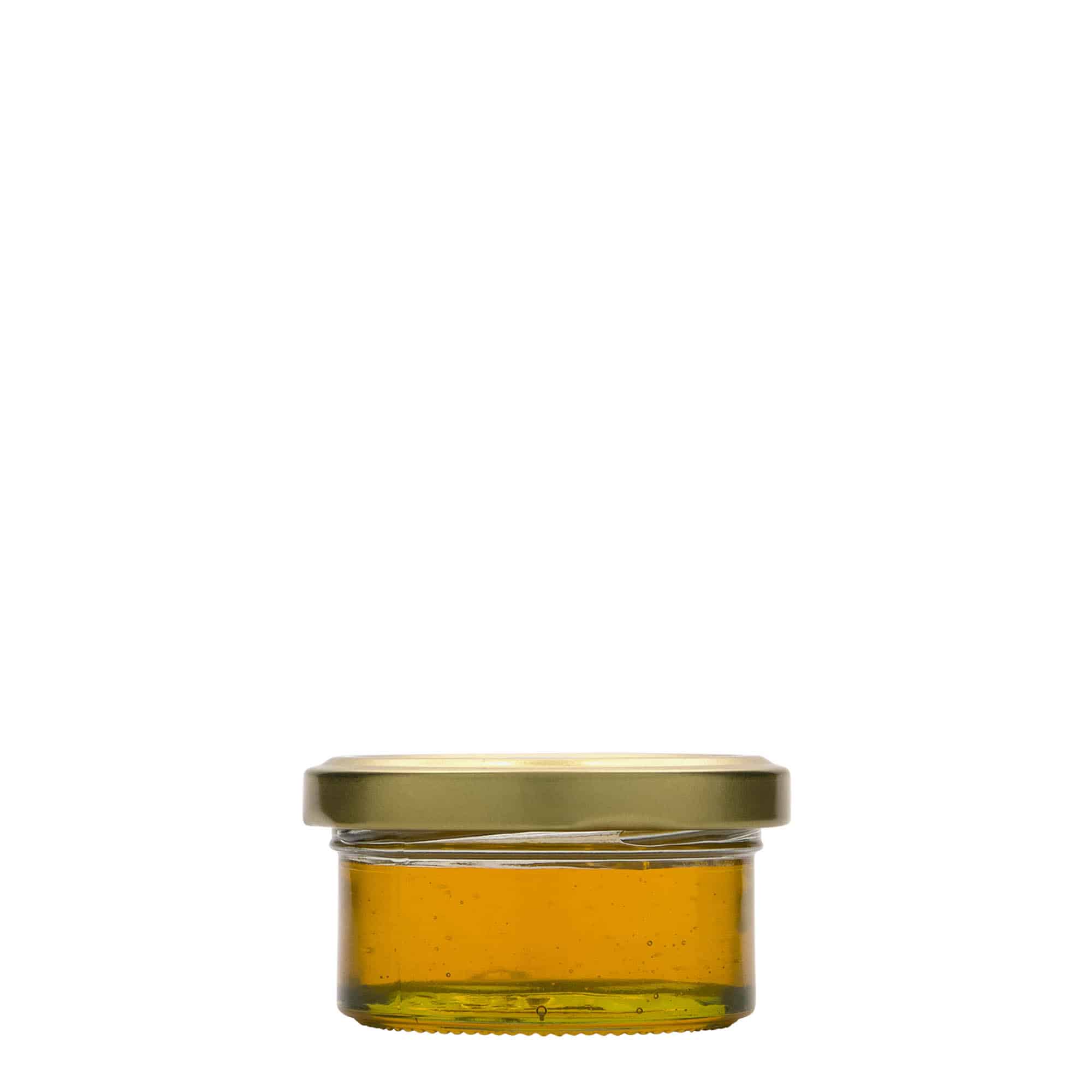70 ml flat straight-sided jar, opening: Twist-off (TO 66)