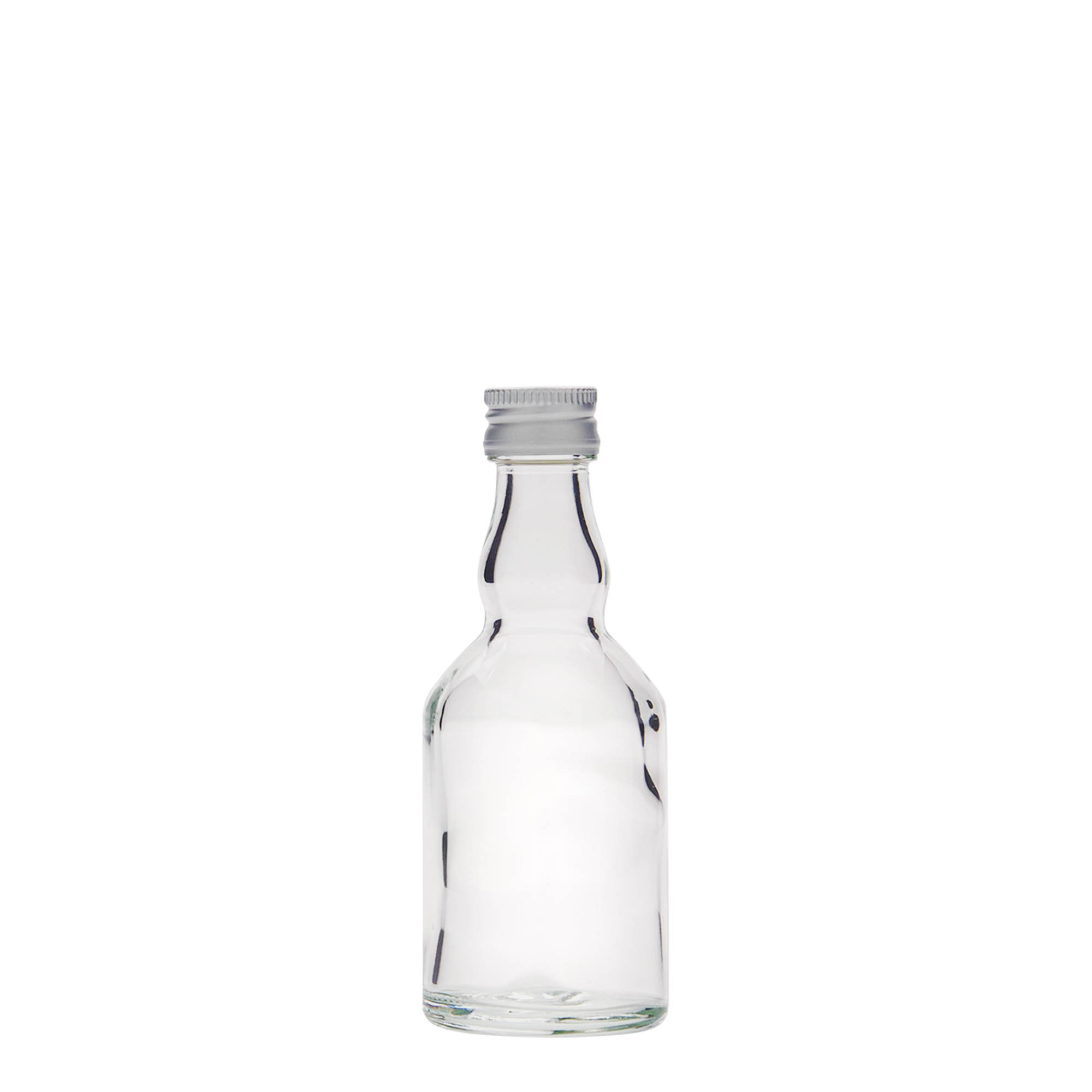 50 ml glass bottle 'Georgio', opening: PP 18 50 ml glass bottle 'Georgio', opening: PP 18