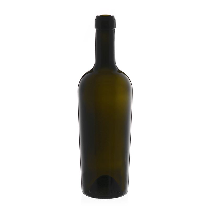 750 ml wine bottle 'Imperiale', antique green, neck: cork
