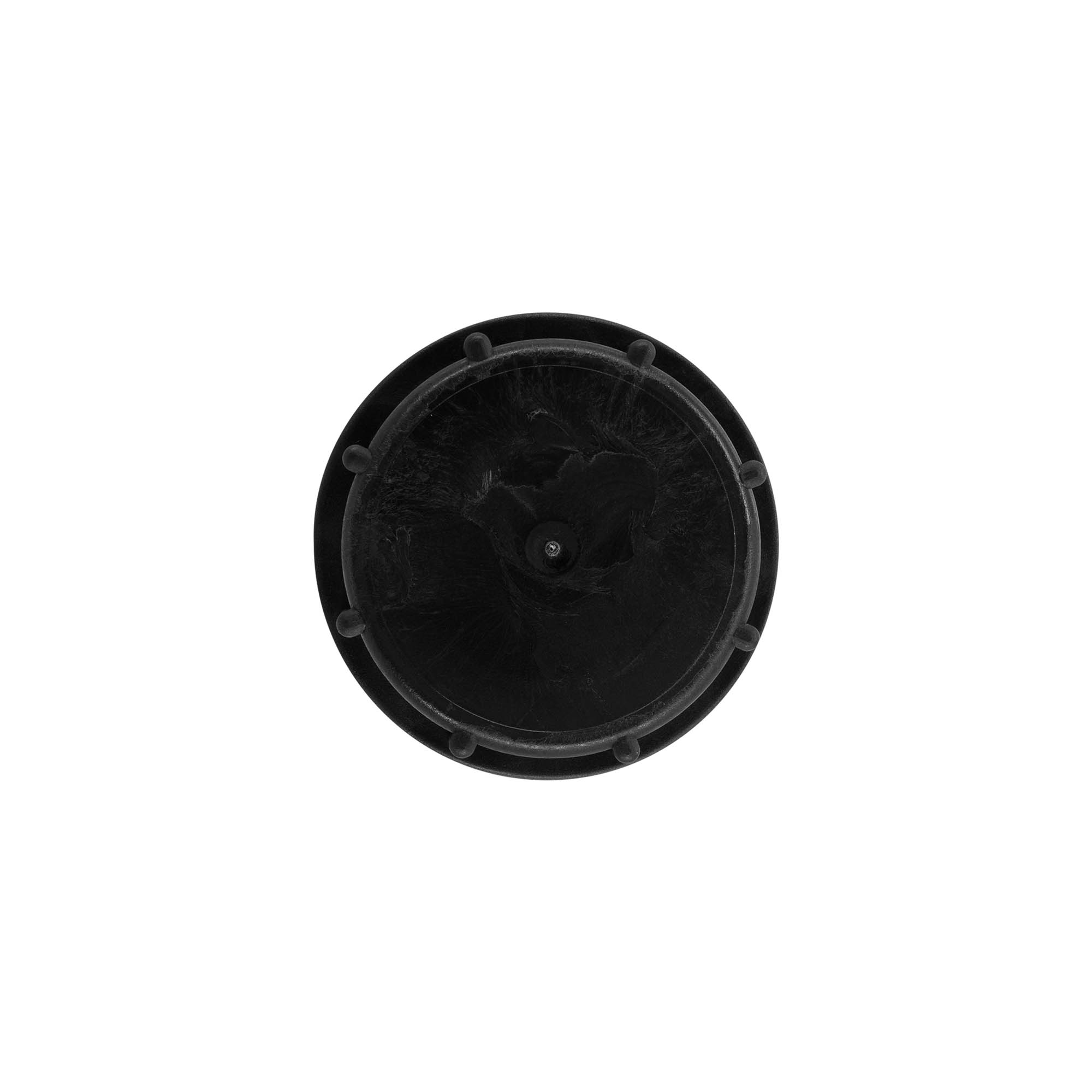 Screw cap, PP plastic, black, for opening: ND55 Screw cap, PP plastic, black, for opening: ND55