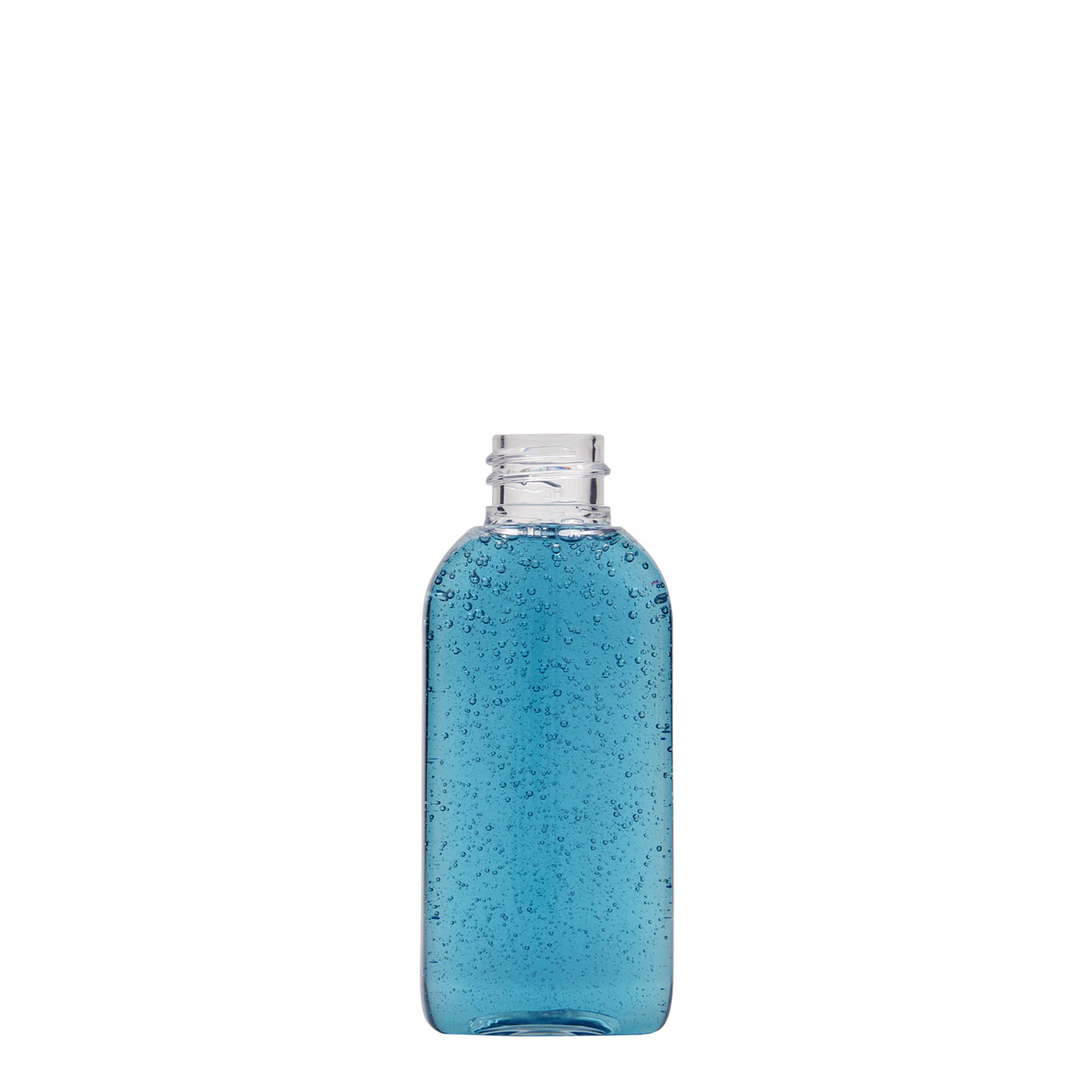 50 ml PET bottle 'Iris', oval, plastic, opening: 20/410