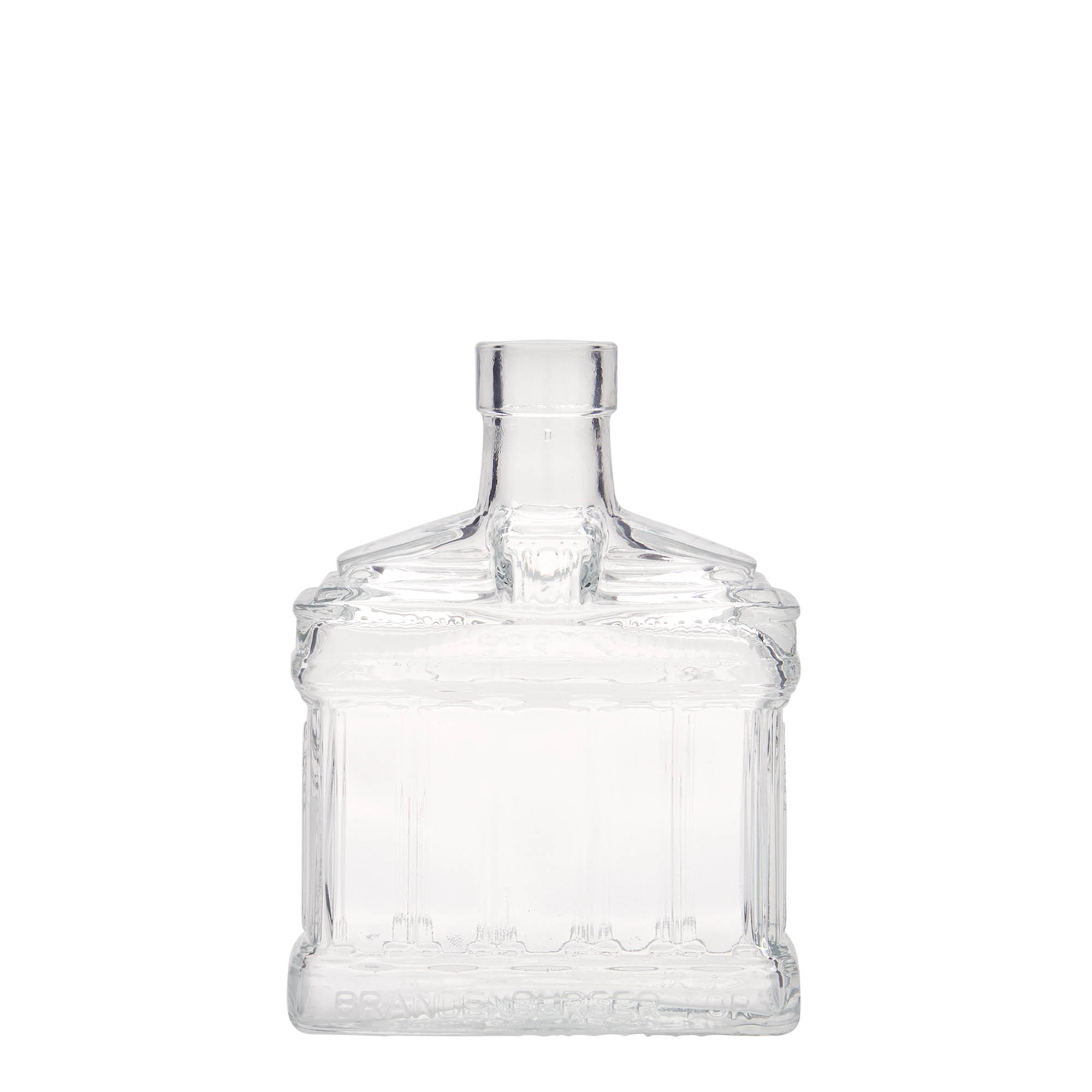 200 ml glass bottle 'Brandenburg Gate', closure: cork 200 ml glass bottle 'Brandenburg Gate', closure: cork