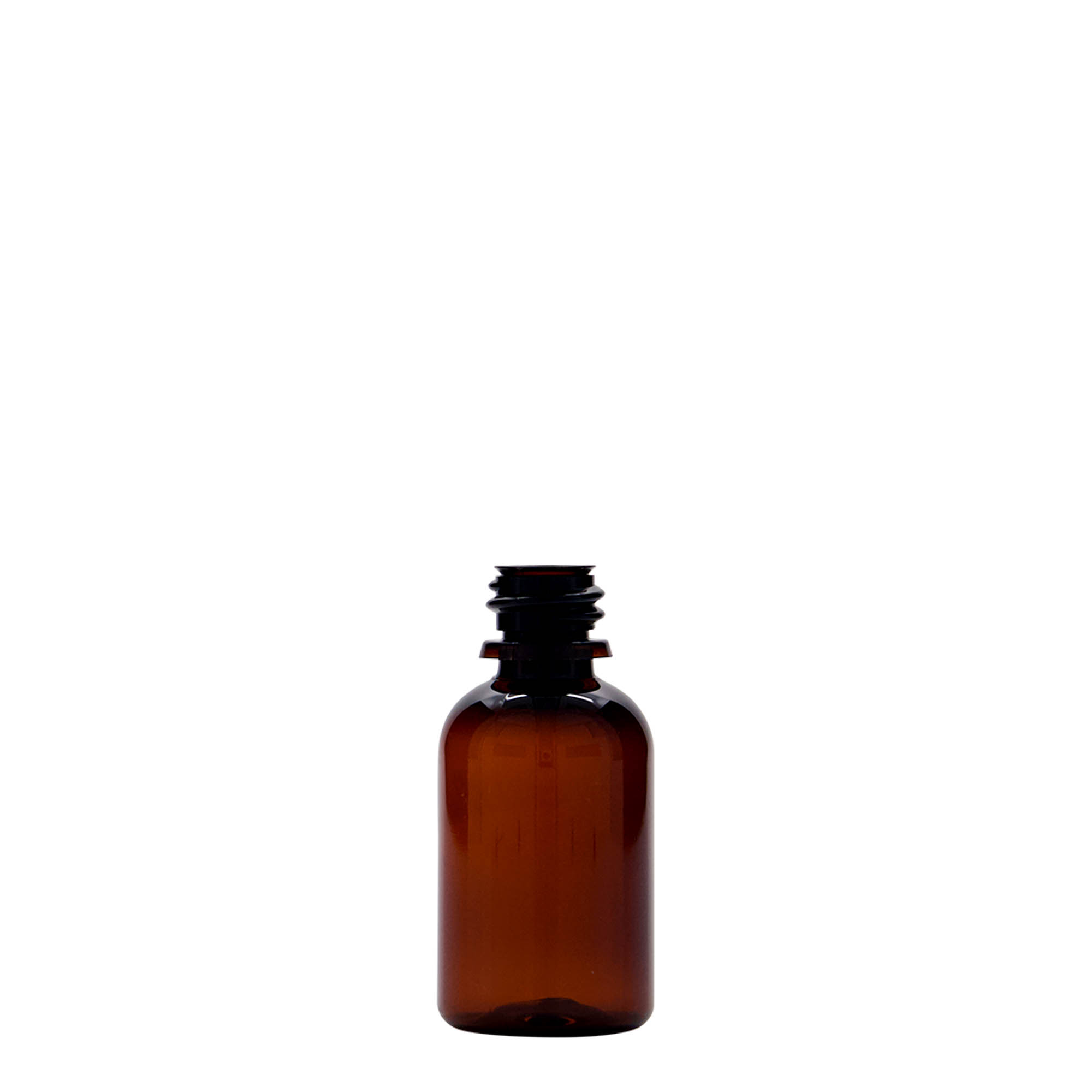 30 ml PET medical bottle 'Easy Living', brown, plastic, opening: DIN 18 30 ml PET medical bottle 'Easy Living', brown, plastic, opening: DIN 18