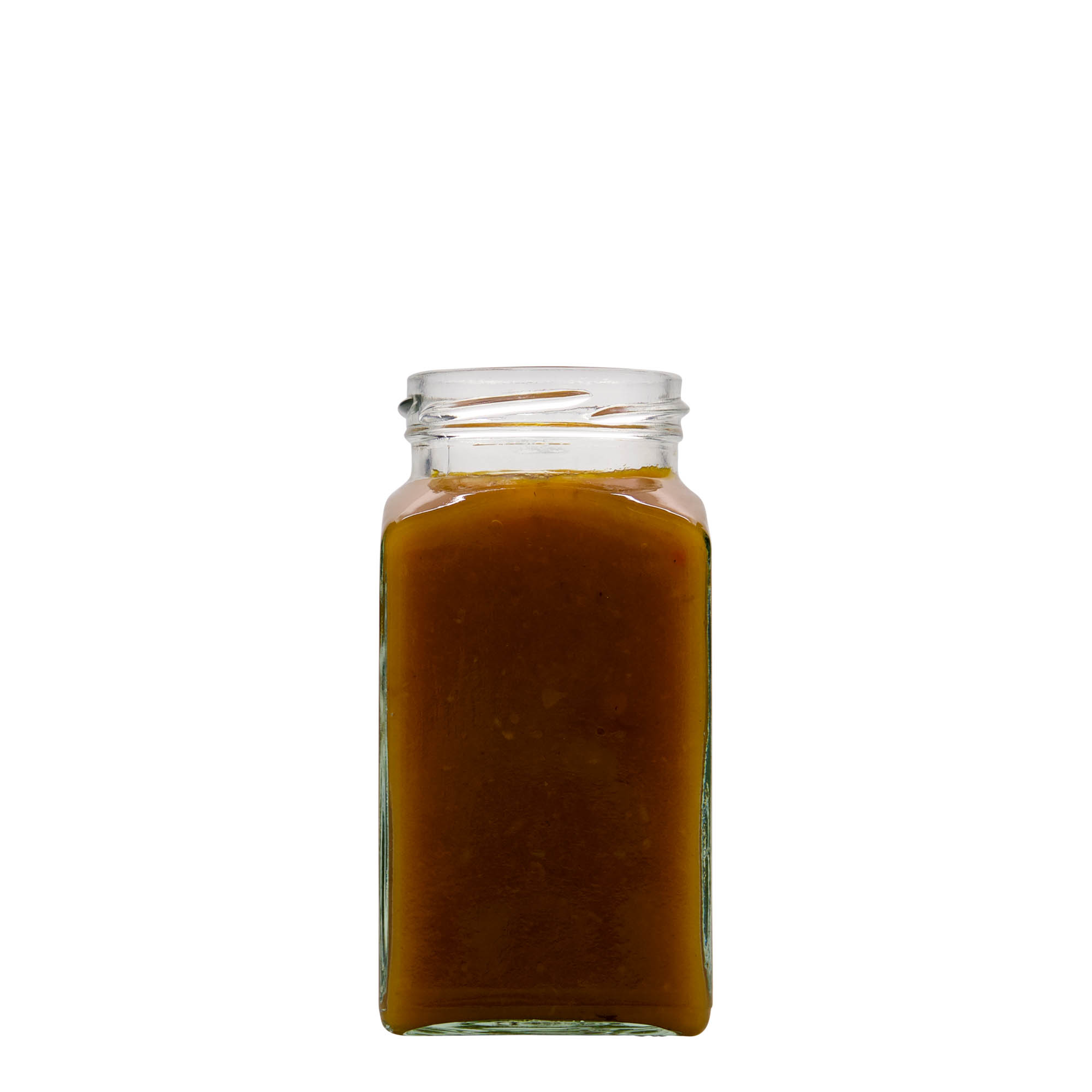 312 ml square jar, closure: twist off (TO 58) 312 ml square jar, closure: twist off (TO 58)