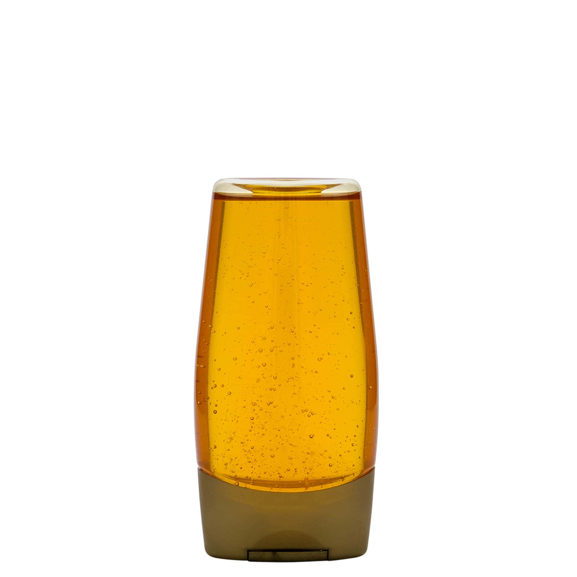 200 ml PET bottle ‘Squeeze’, oval, plastic