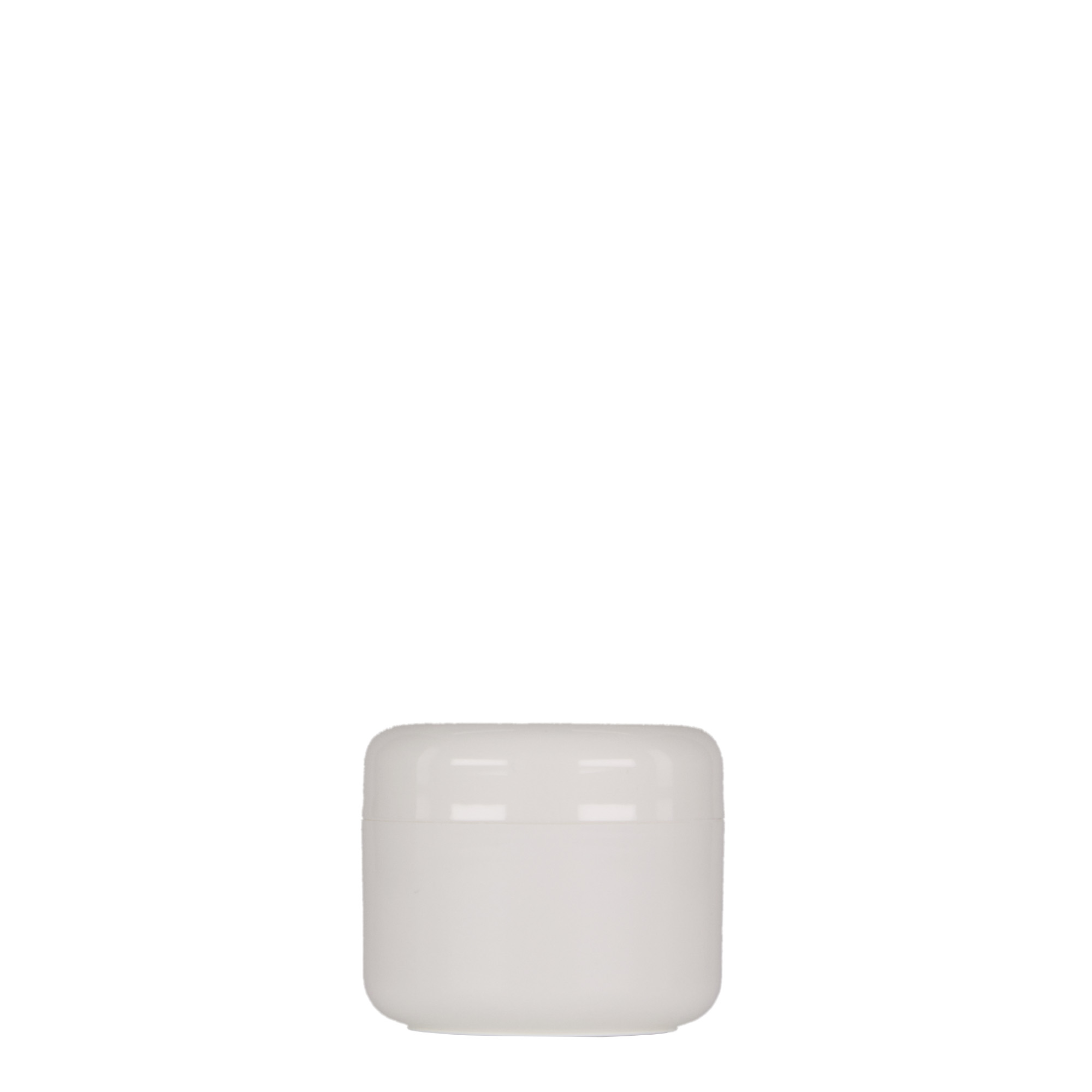 30 ml plastic jar 'Bianca', PP, white, opening: screw cap 30 ml plastic jar 'Bianca', PP, white, opening: screw cap
