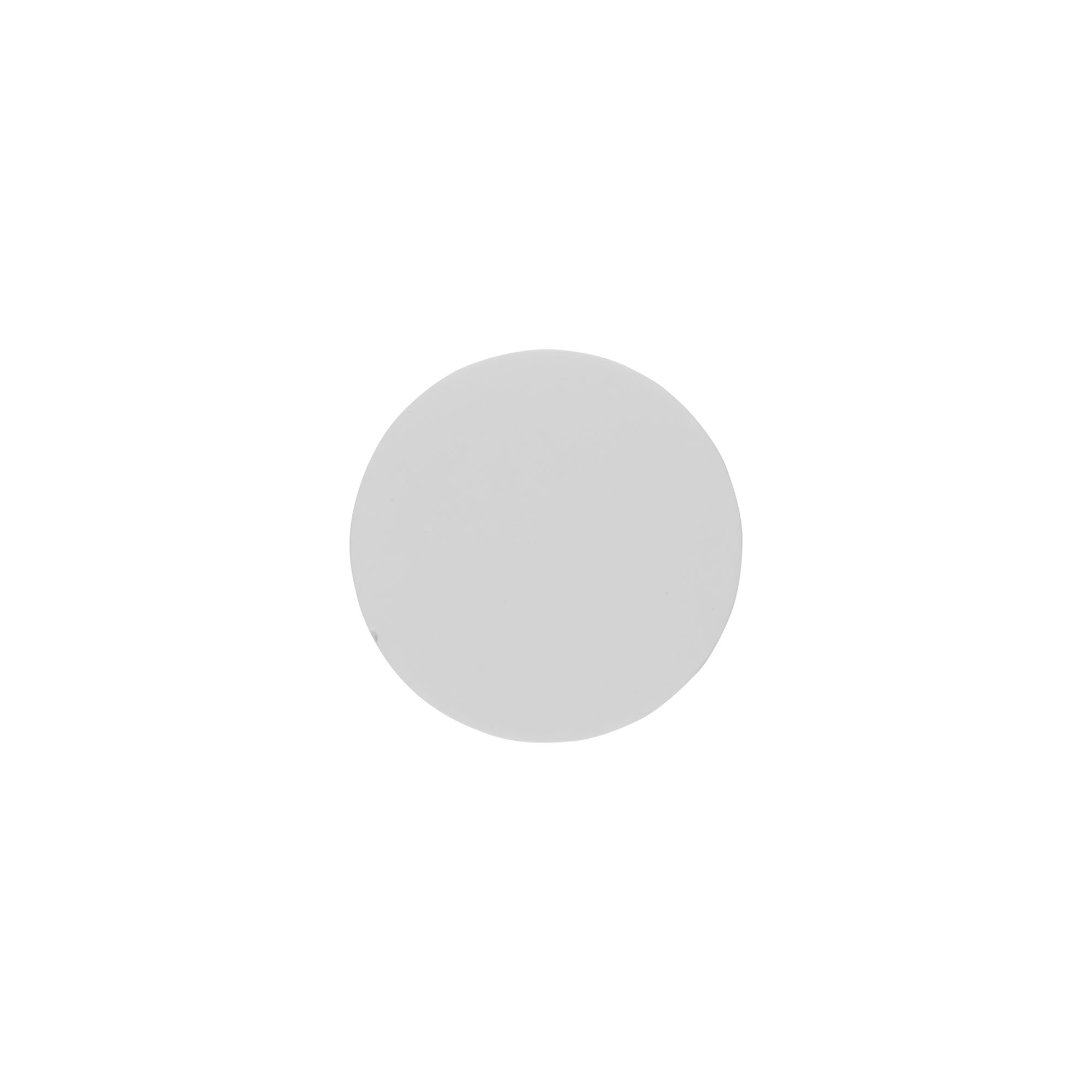 Cover disc for 100 ml 'Bianca', PP plastic, white
