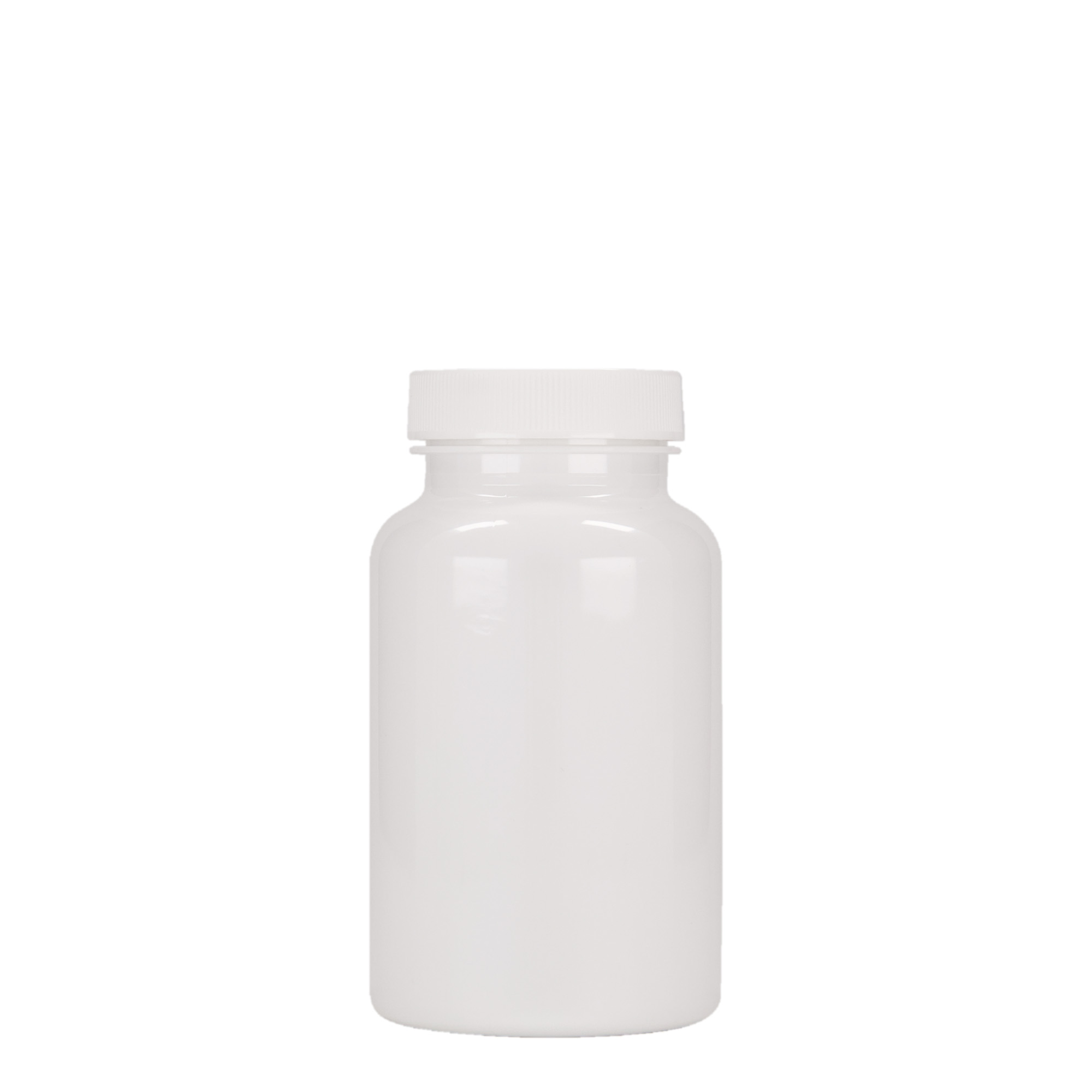 200 ml PET packer, plastic, white, closure: 45/400