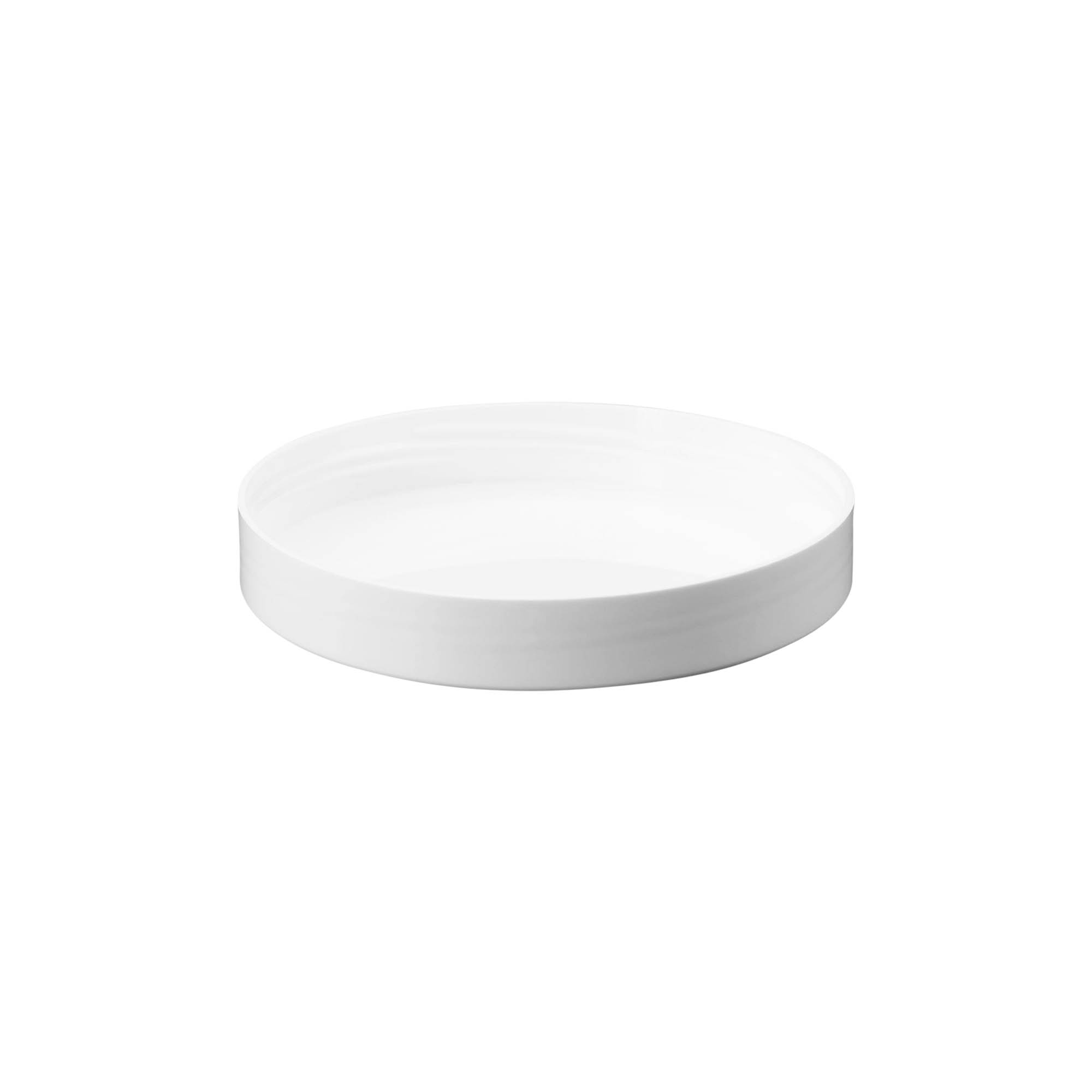 Screw cap 'White Line' 250ml, PP plastic, white