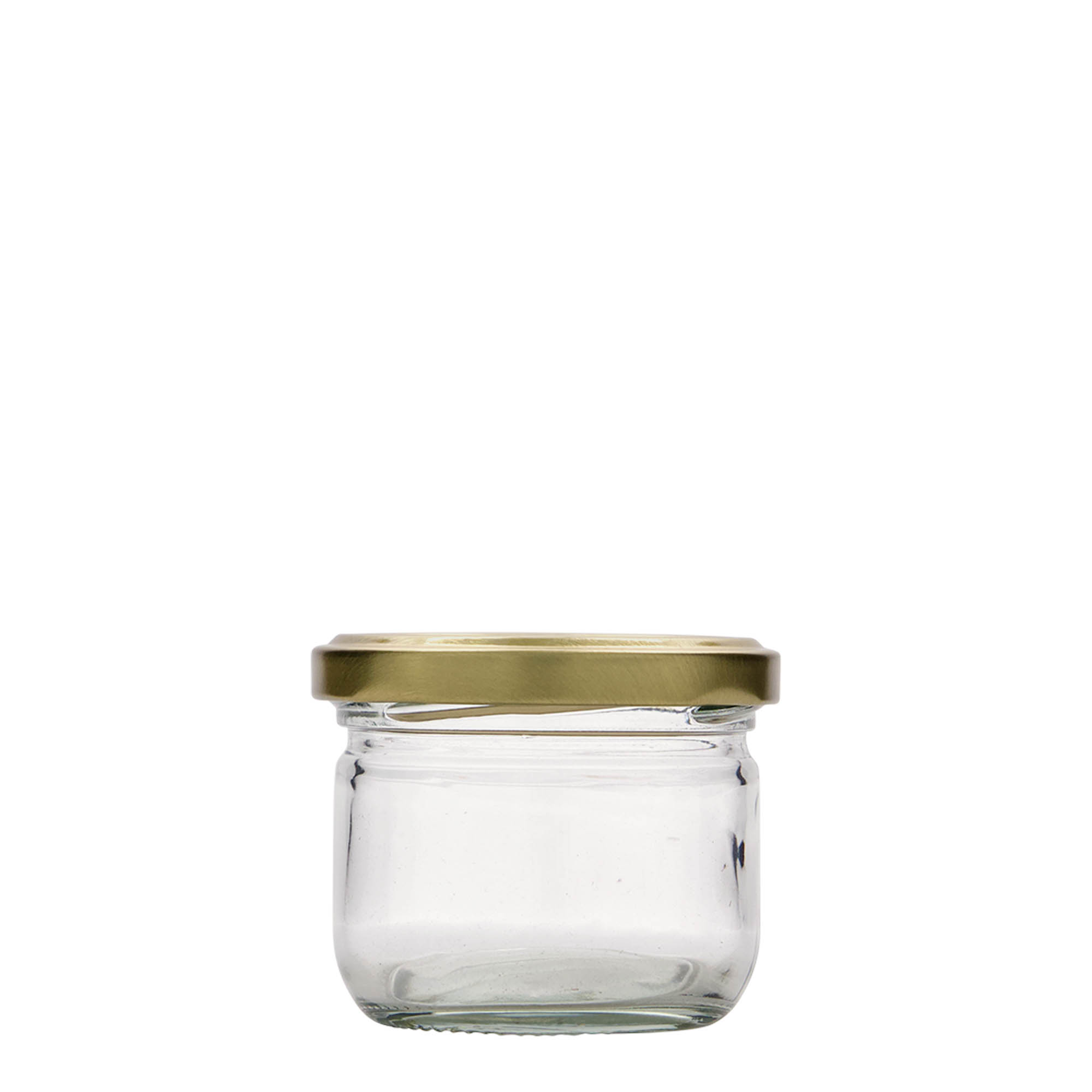 120 ml straight-sided jar, opening: Twist-off (TO 66)