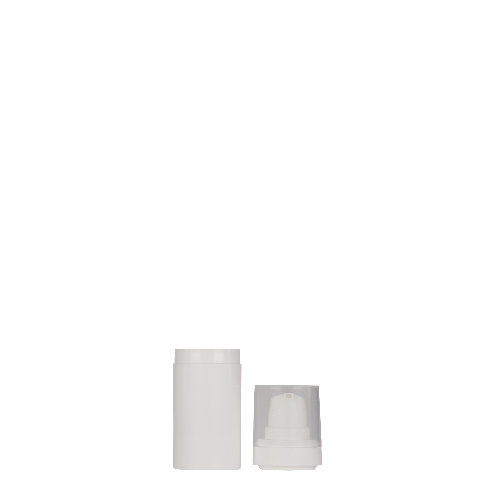 15 ml Airless Dispenser 'Micro', PP plastic, white