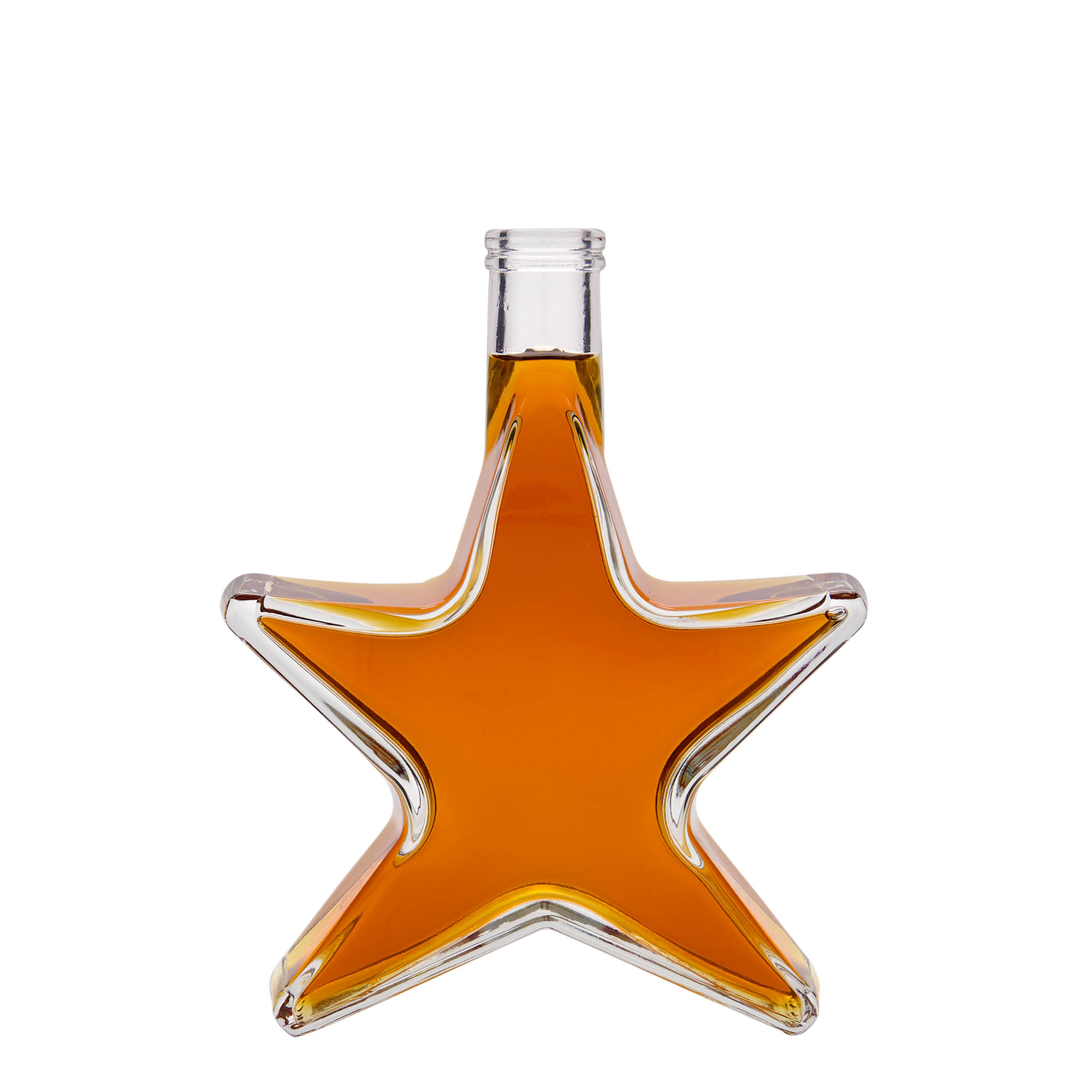 350 ml glass bottle 'Star', opening: cork