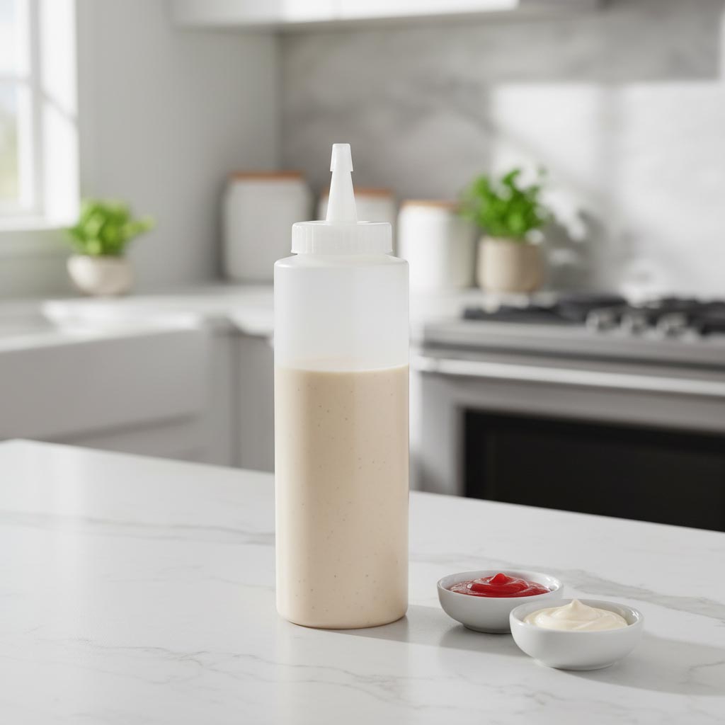 Screw cap with nozzle, PP plastic, white, for opening: 38/400