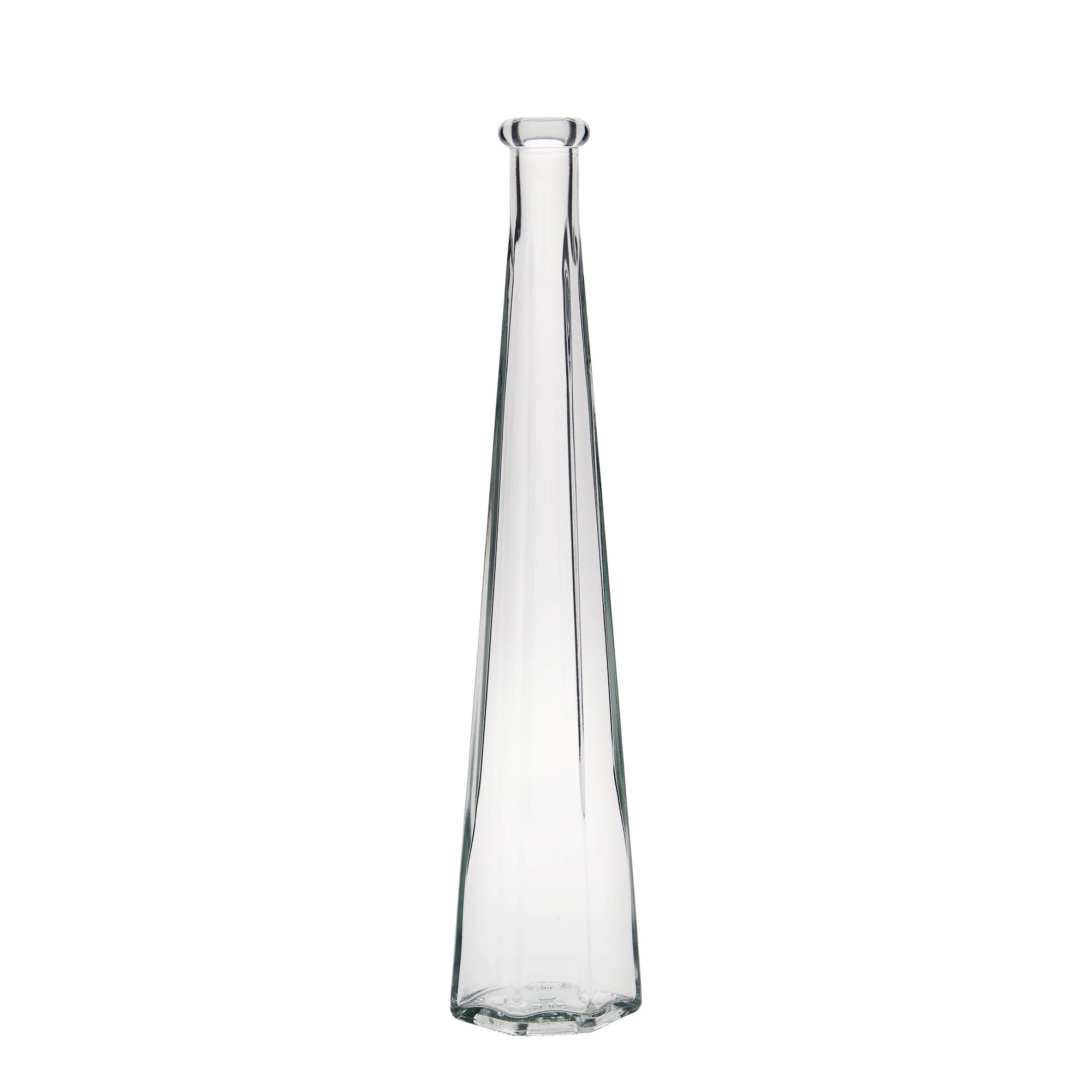 200 ml glass bottle 'Dama Sexta', hexagonal, opening: cork 200 ml glass bottle 'Dama Sexta', hexagonal, opening: cork