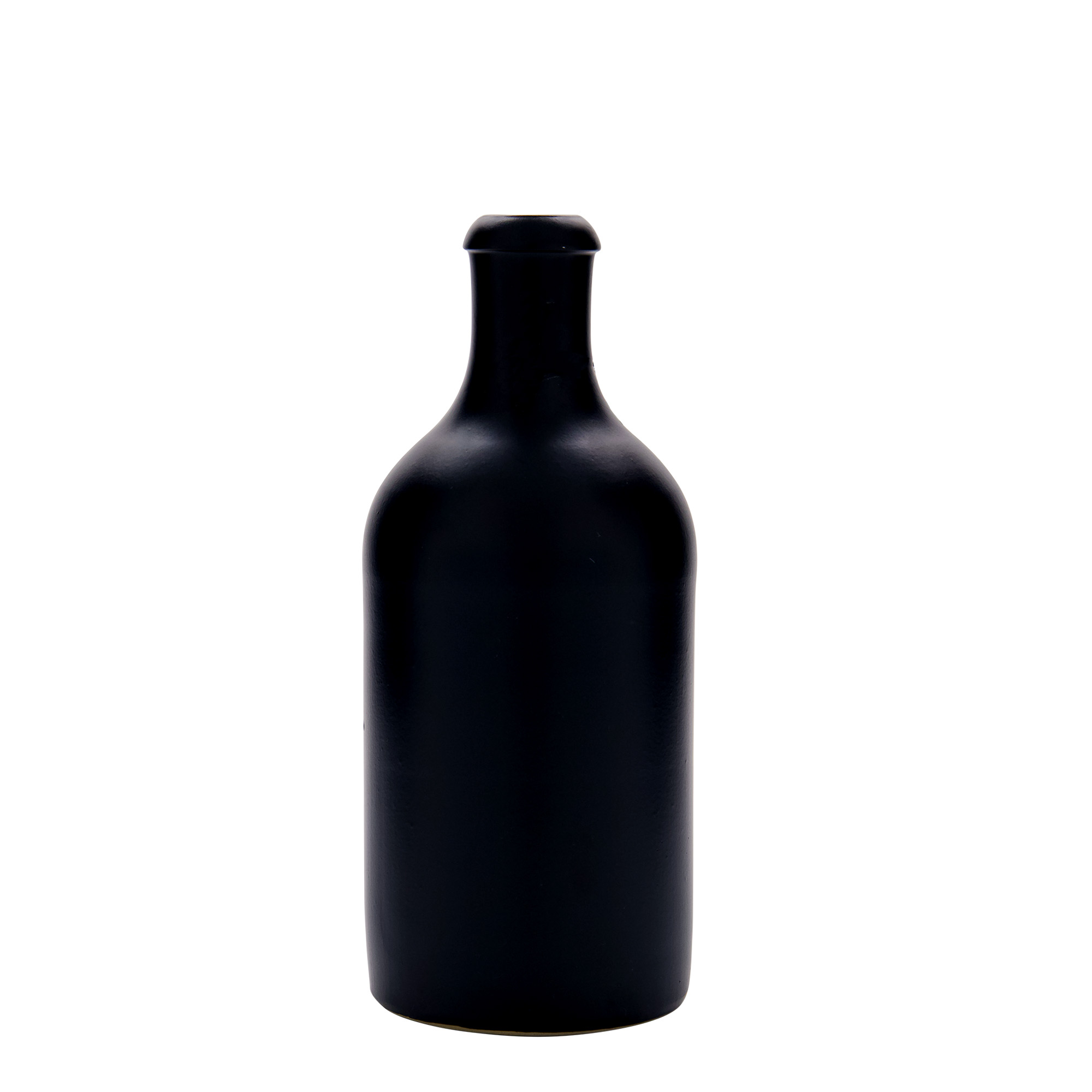 500 ml clay jug, stoneware, black, opening: swing top closure 500 ml clay jug, stoneware, black, opening: swing top closure