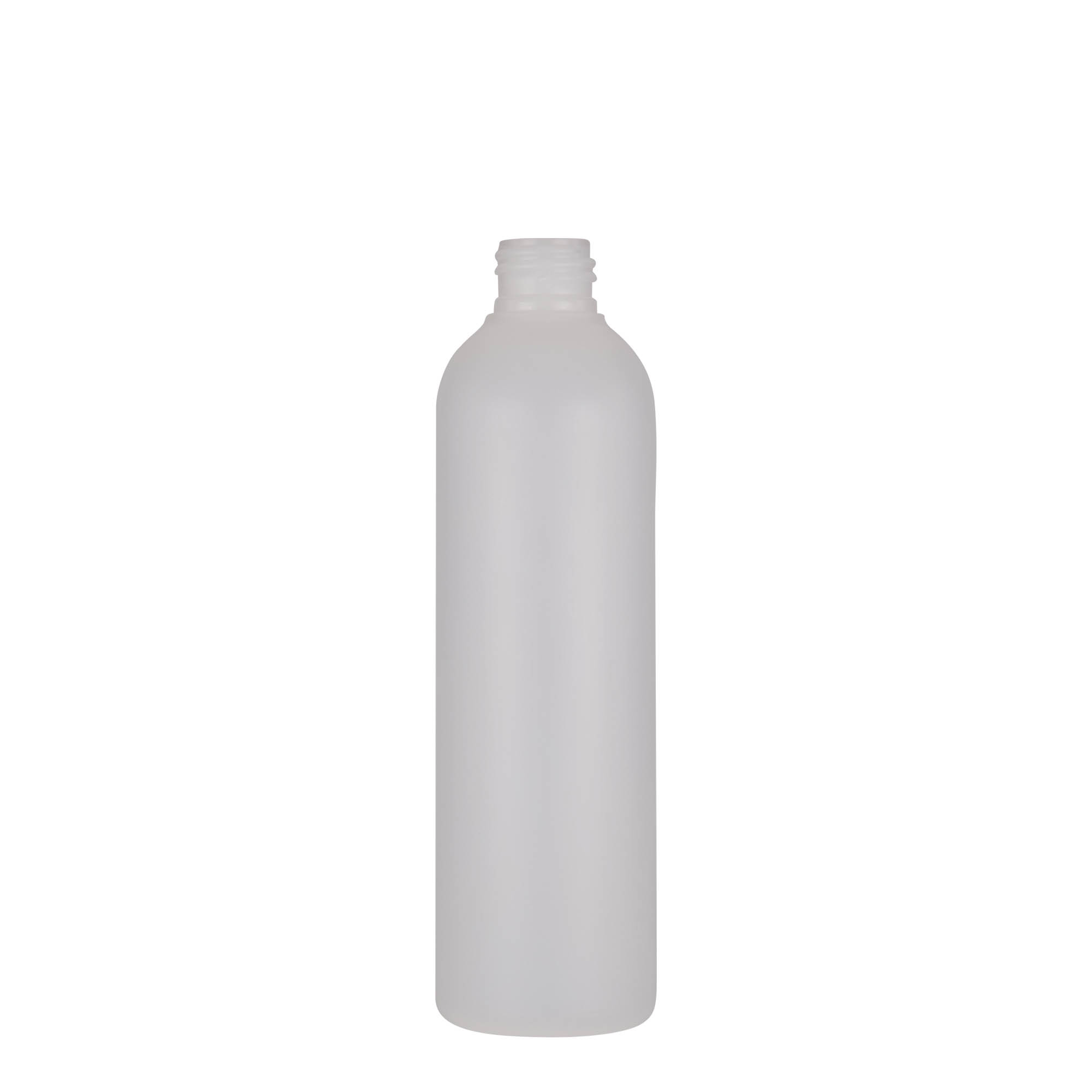 250 ml plastic bottle 'Tuffy', HDPE, natural, opening: 24/410 250 ml plastic bottle 'Tuffy', HDPE, natural, opening: 24/410