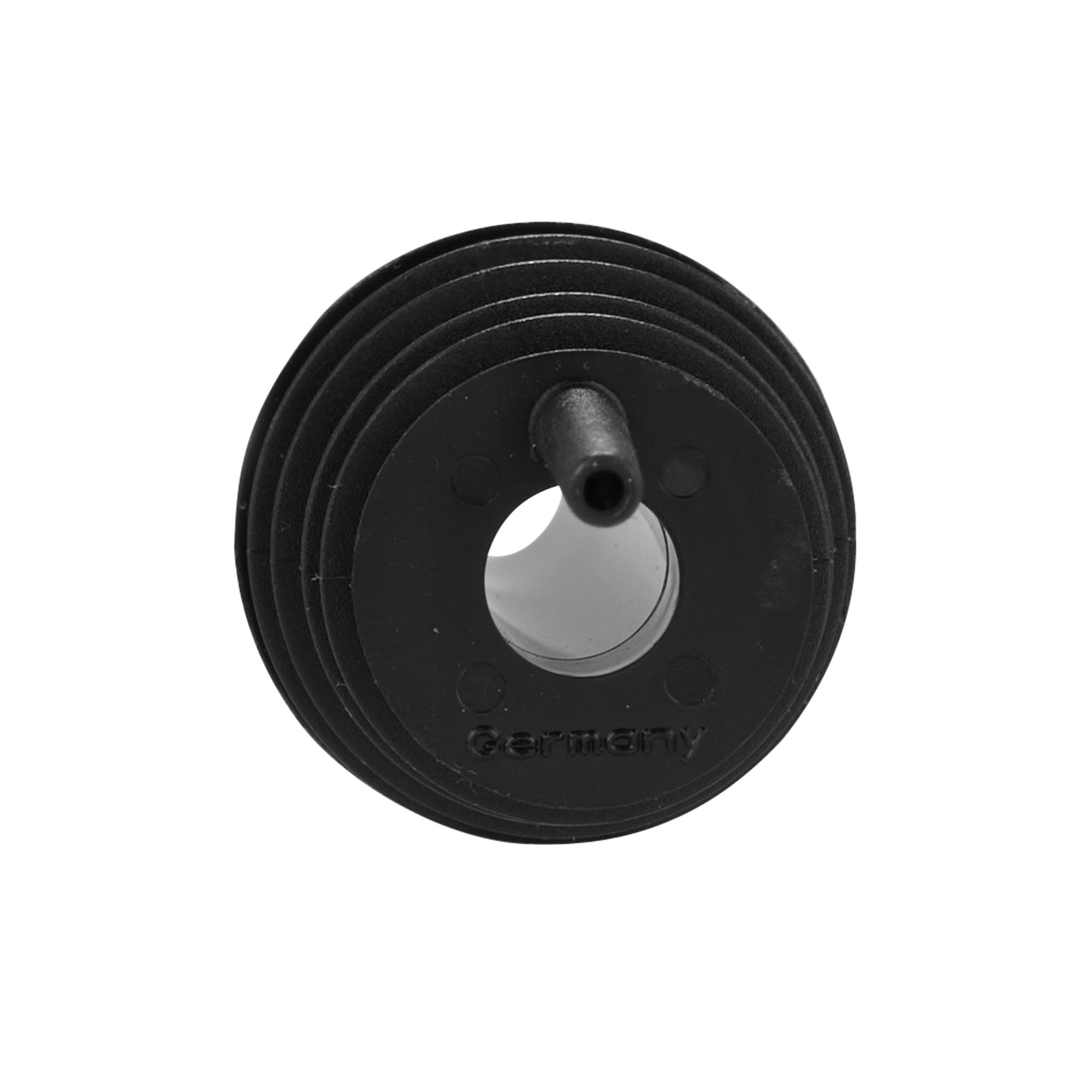 Pourer Inox with cap, stainless steel, silver