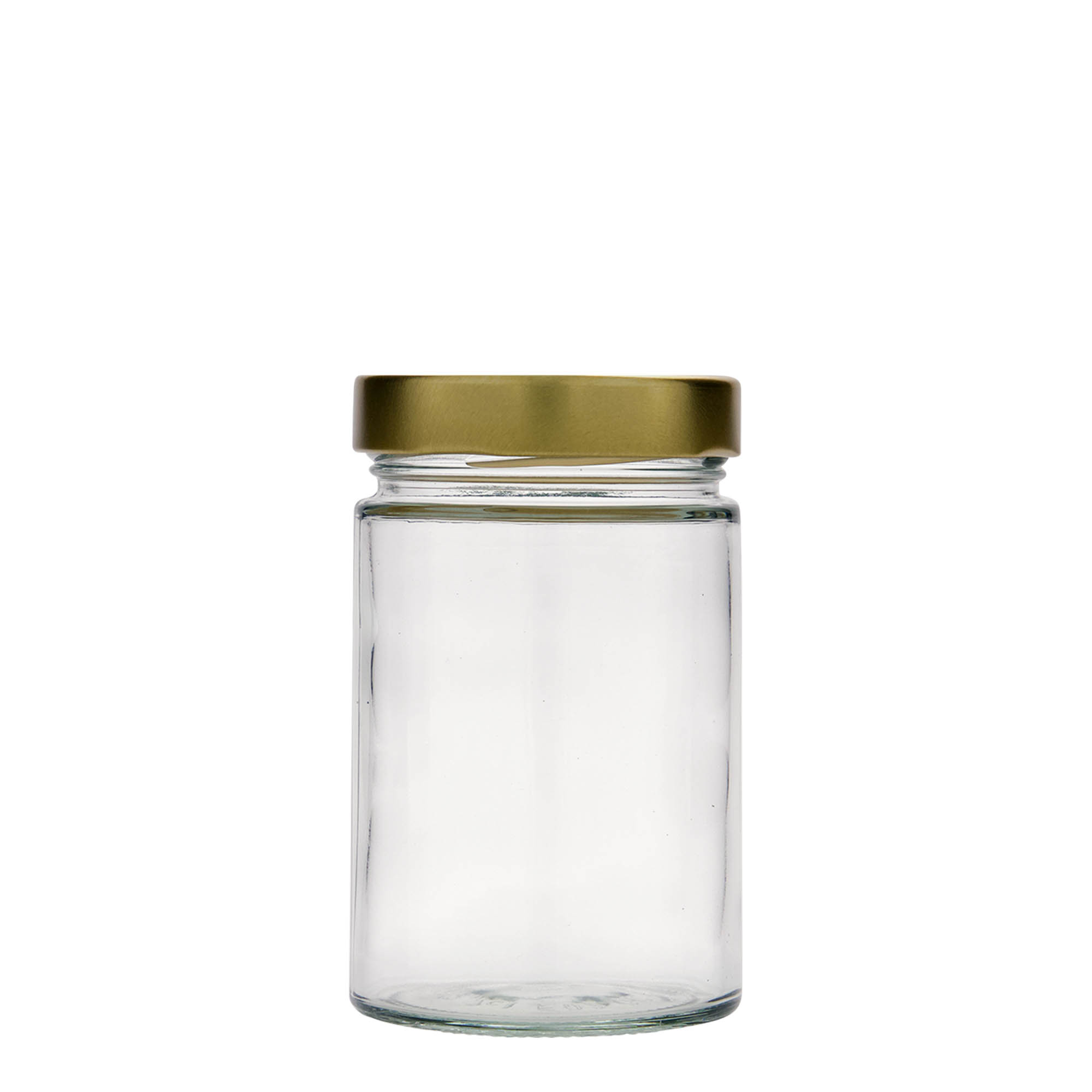 327 ml round glass 'Aurora', opening: Deep-Twist-Off (DTO 66)