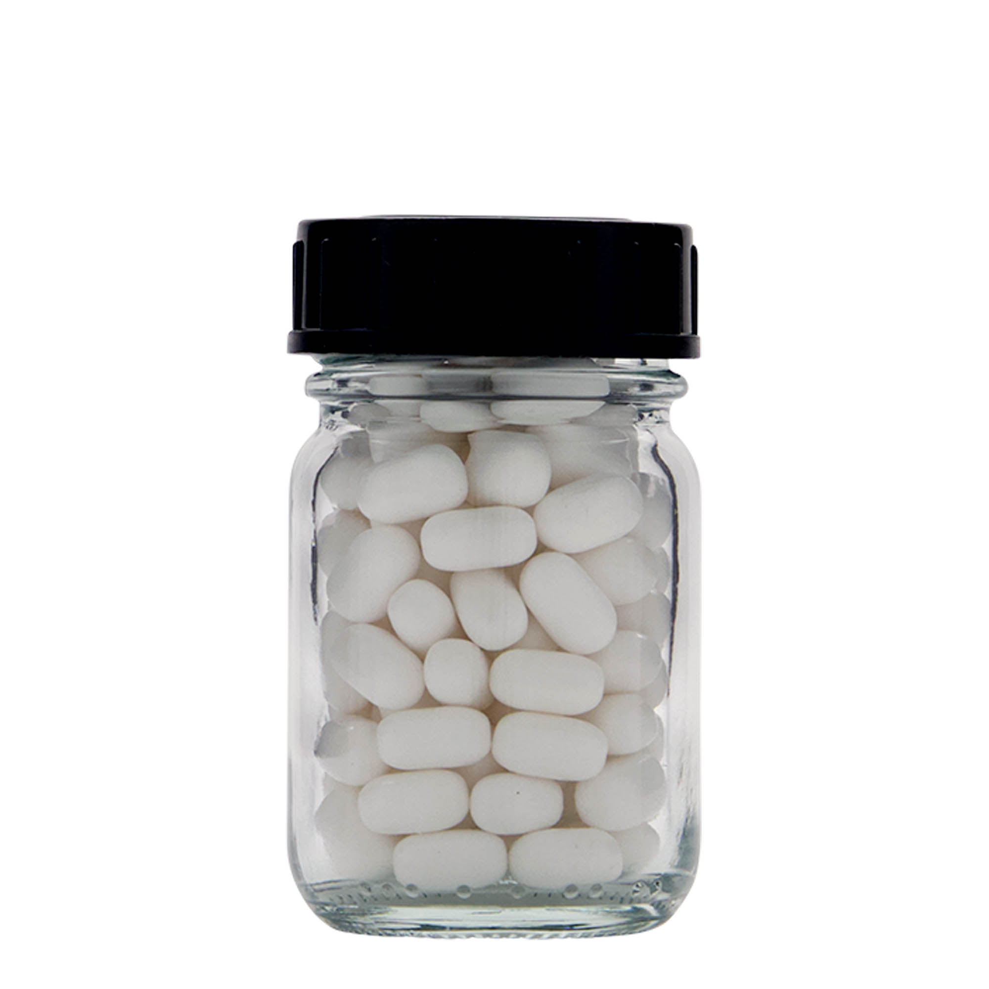 50 ml wide-neck glass, opening: DIN 40