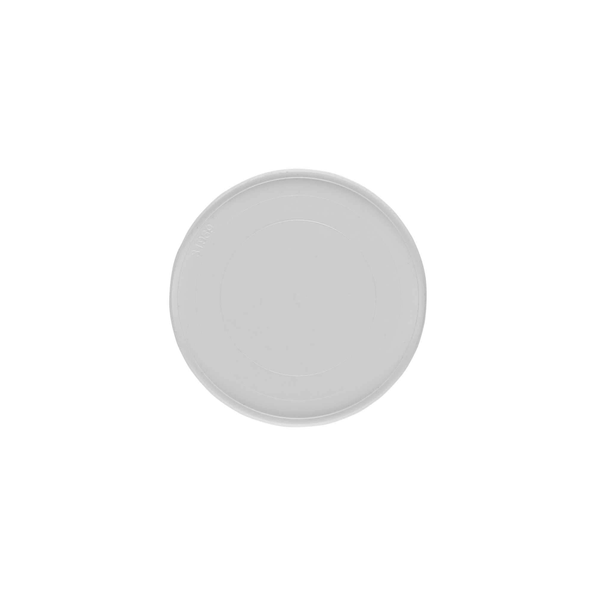 Cover disc for 150 ml 'Bianca', PP plastic, white
