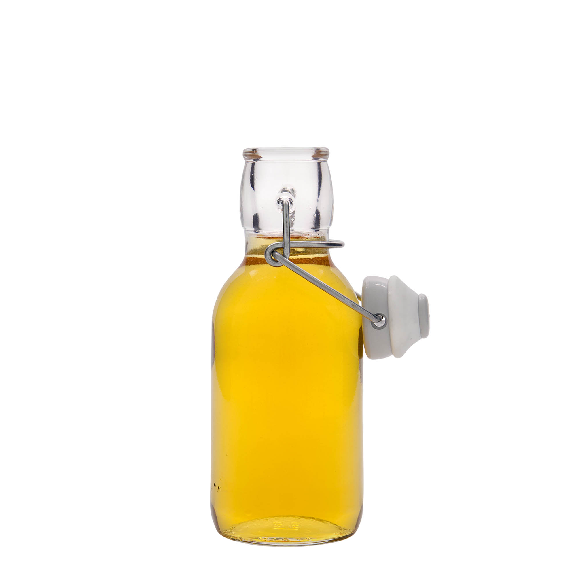 250 ml glass bottle 'Emilia', opening: swing top closure
