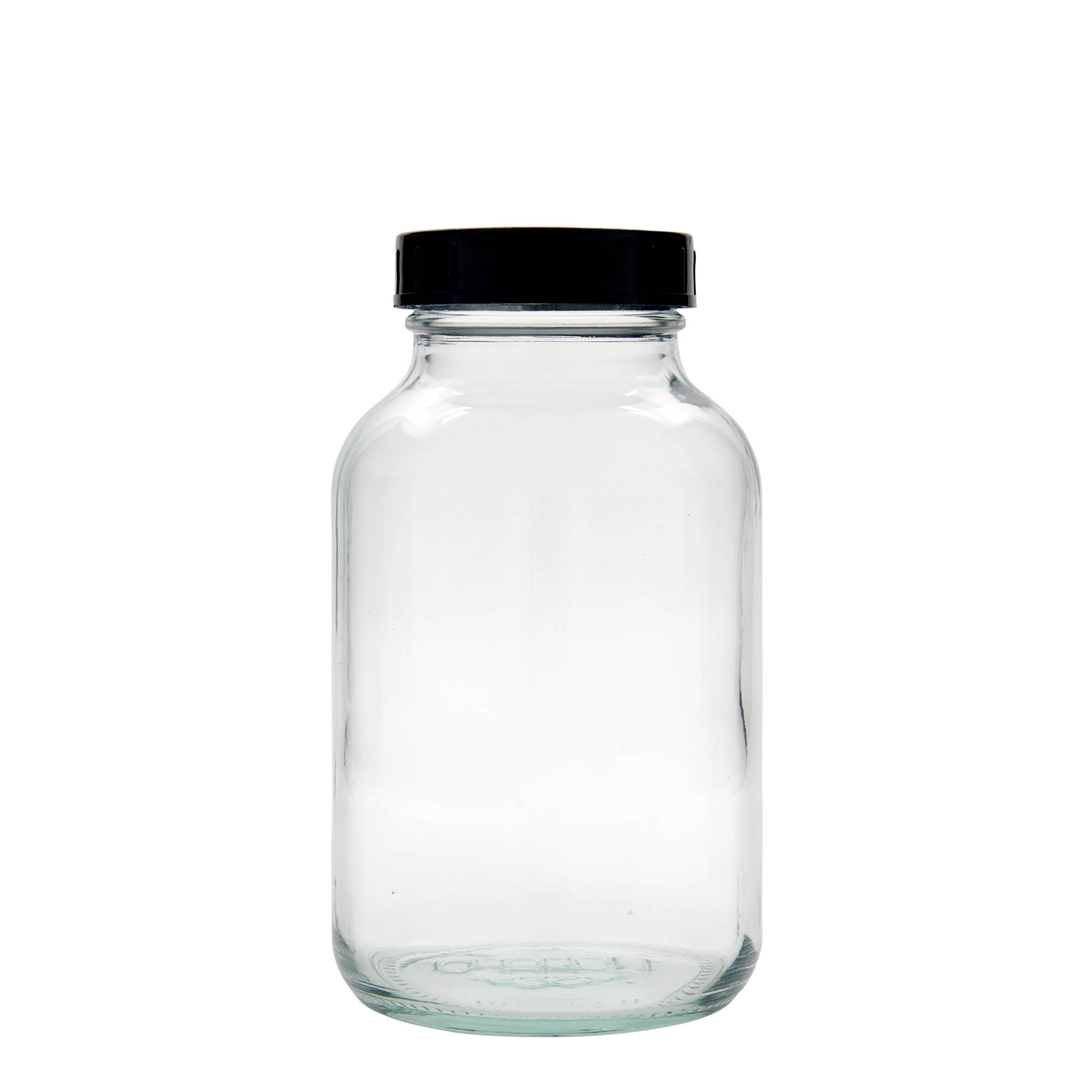 1,000 ml wide-neck glass, opening: DIN 68