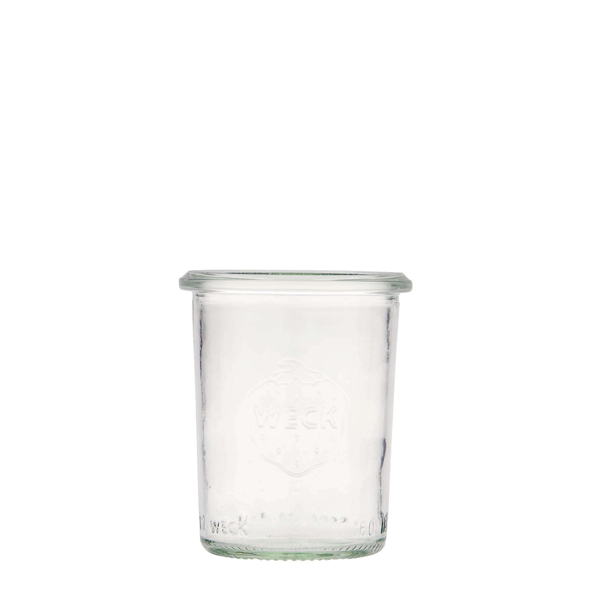 160 ml WECK inverted glass, opening: round rim