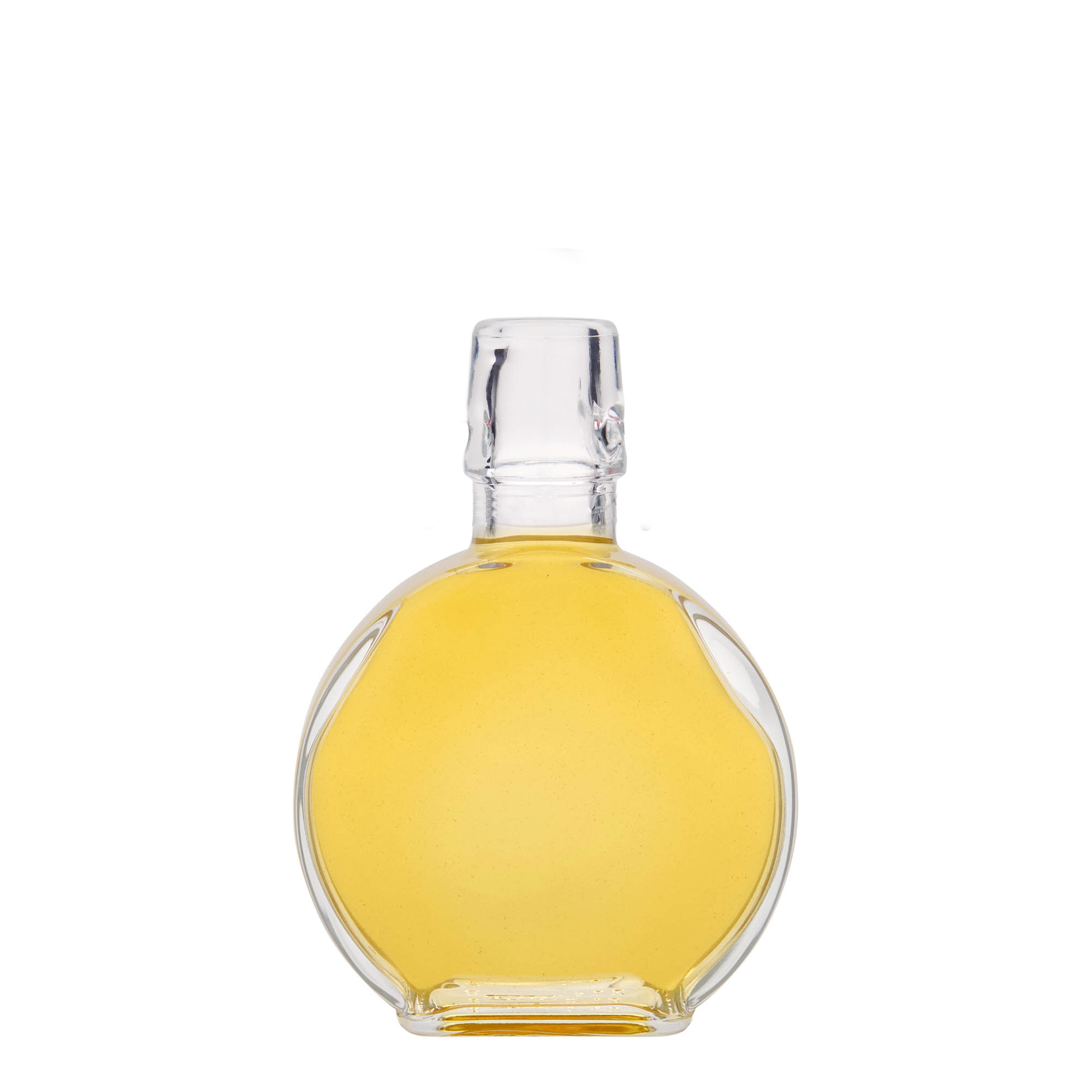 200 ml glass bottle 'Sensatione', rectangular, opening: swing top closure