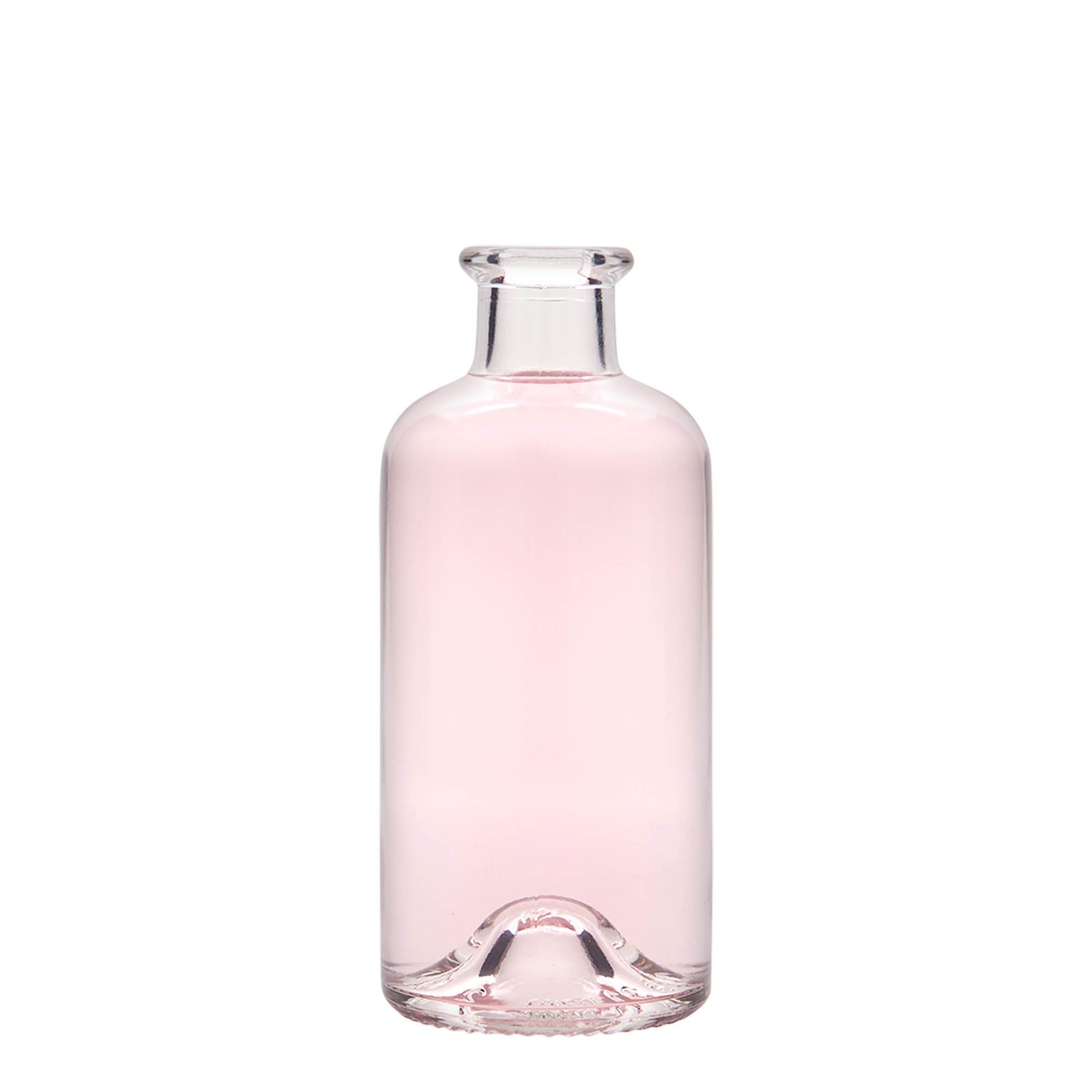 200 ml glass bottle apothecary, opening: cork