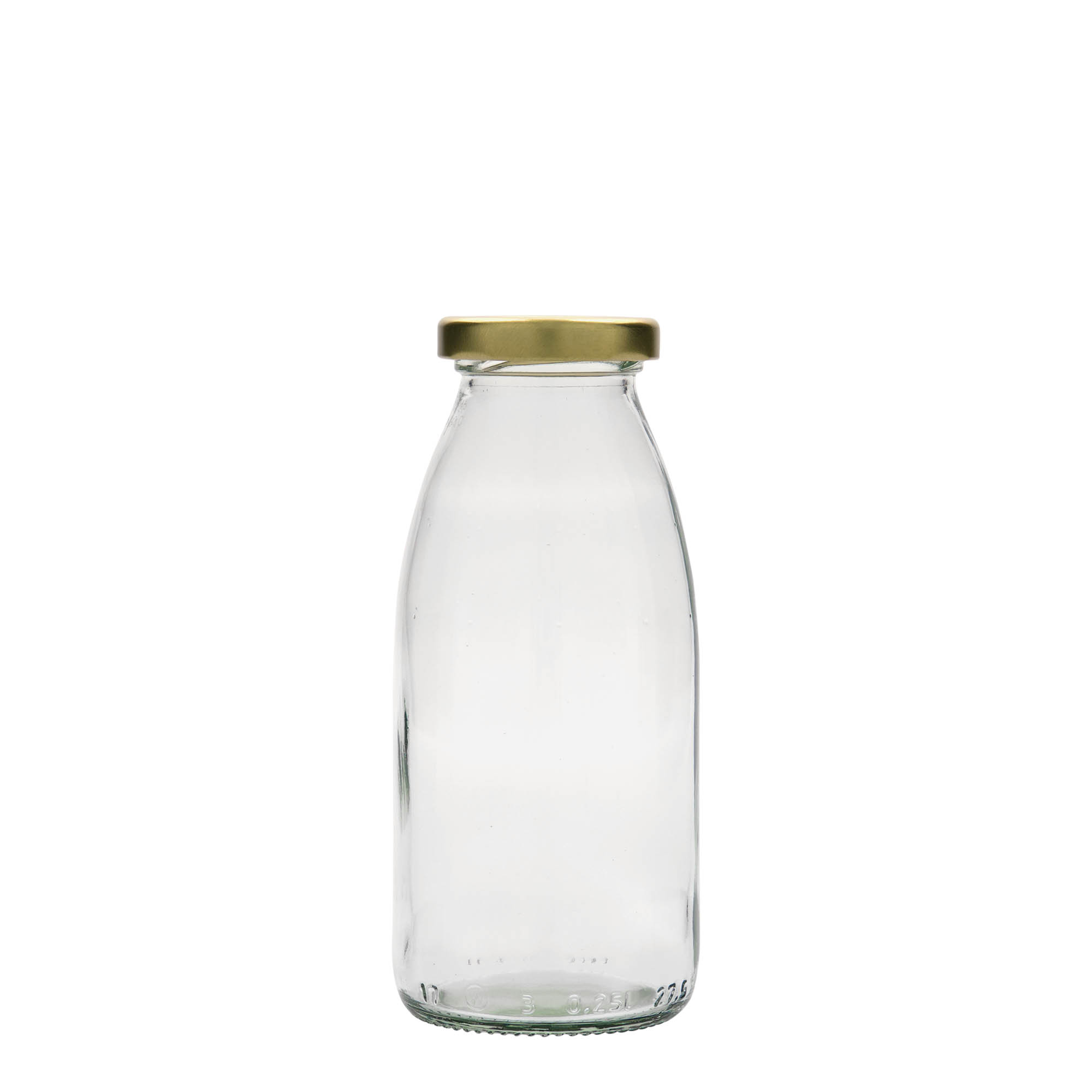 250 ml glass bottle Vroni, opening: twist-off (TO 43)