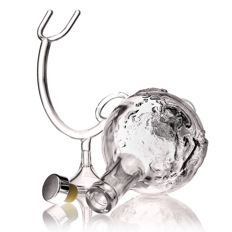 500 ml glass bottle 'Globus', opening: cork