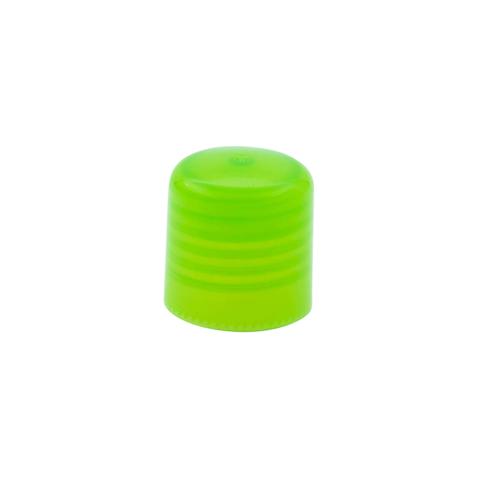 Screw cap with syringe insert, PP plastic, green, for opening: 24/410 Screw cap with syringe insert, PP plastic, green, for opening: 24/410