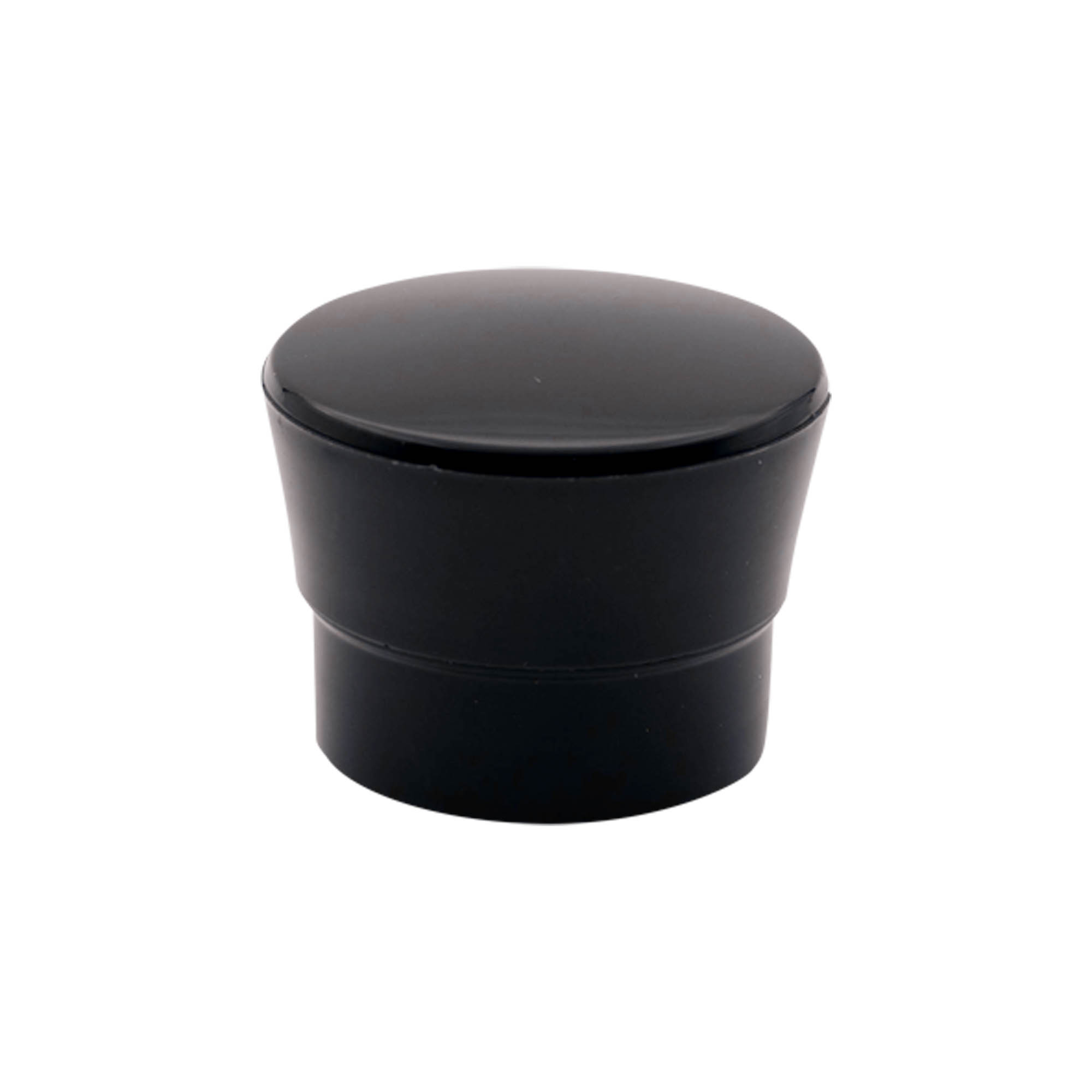 Spice jar lid mill, PP plastic, black, for opening: 38/400