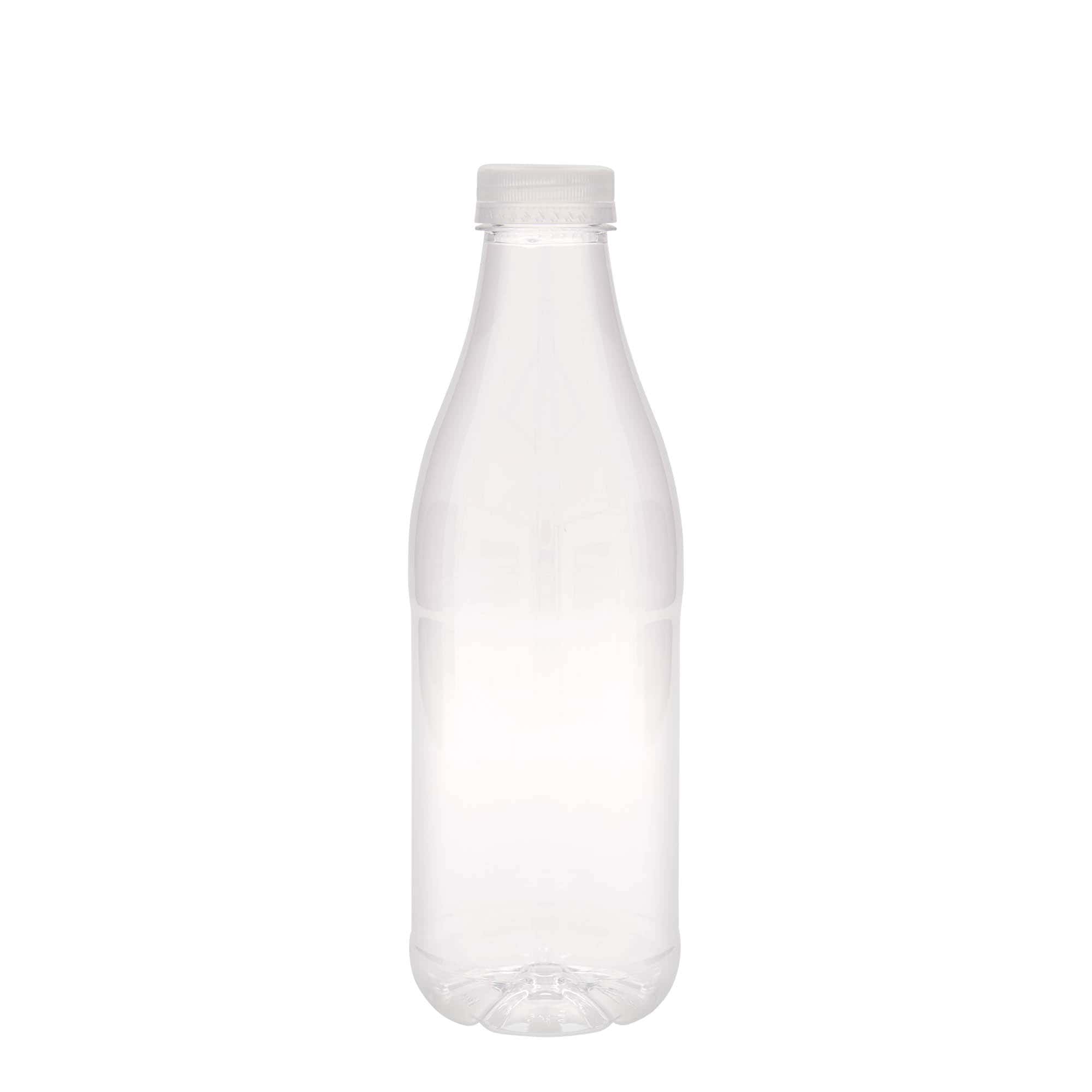 1,000 ml PET bottle ‘Milk and Juice’, plastic, opening: 38 mm