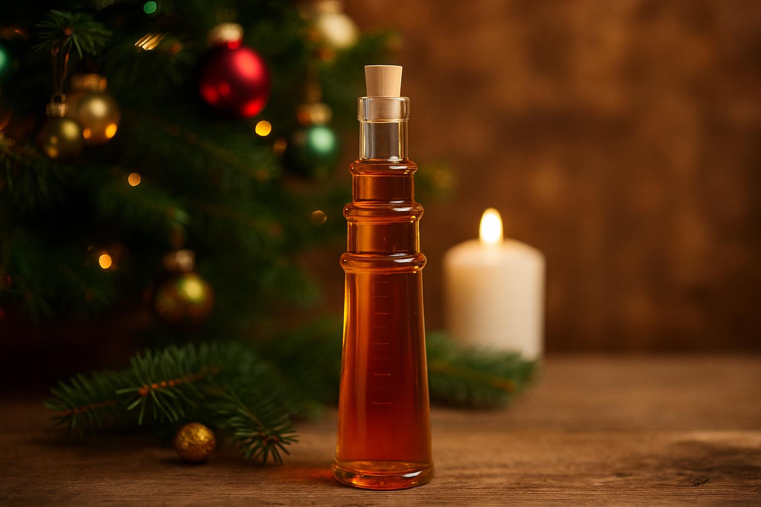 100 ml glass bottle 'Lighthouse', opening: cork 100 ml glass bottle 'Lighthouse', opening: cork