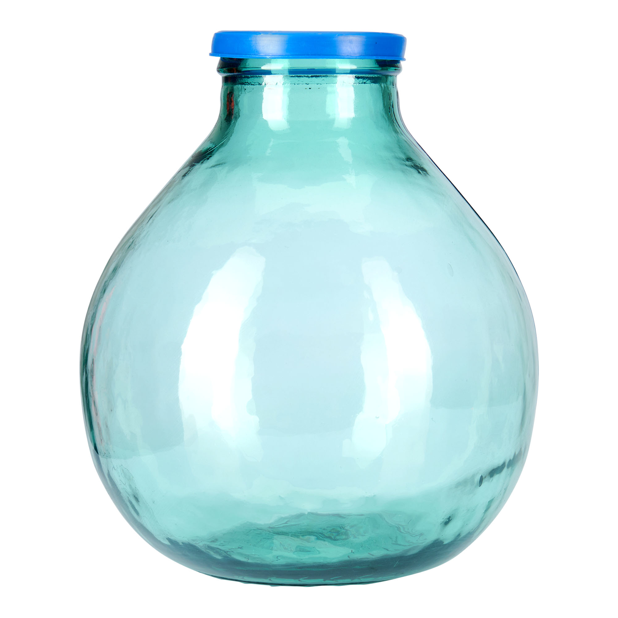 20 l wide-neck glass balloon bottle, opening: slip lid