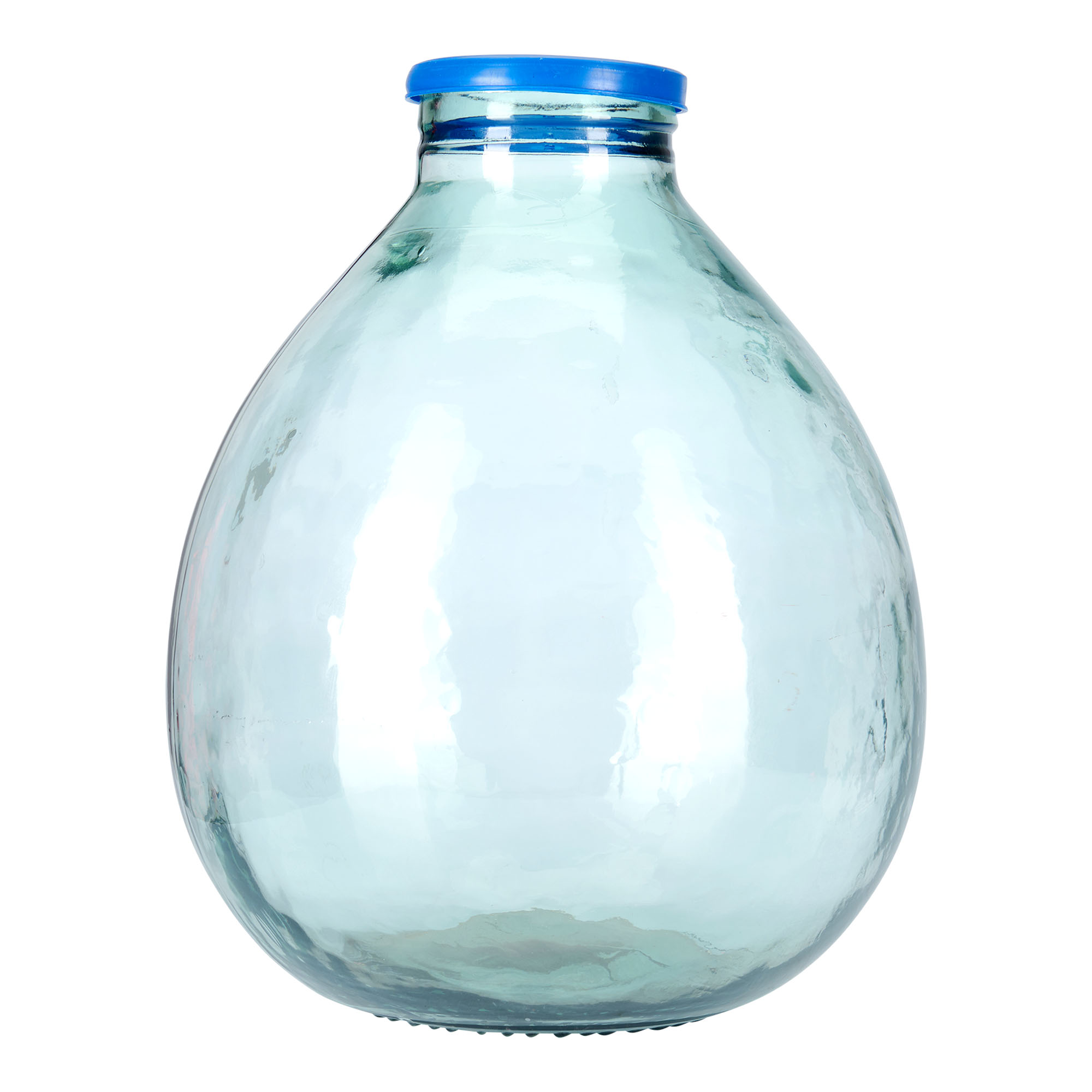 34 l wide neck carboy, glass, closure: slip lid