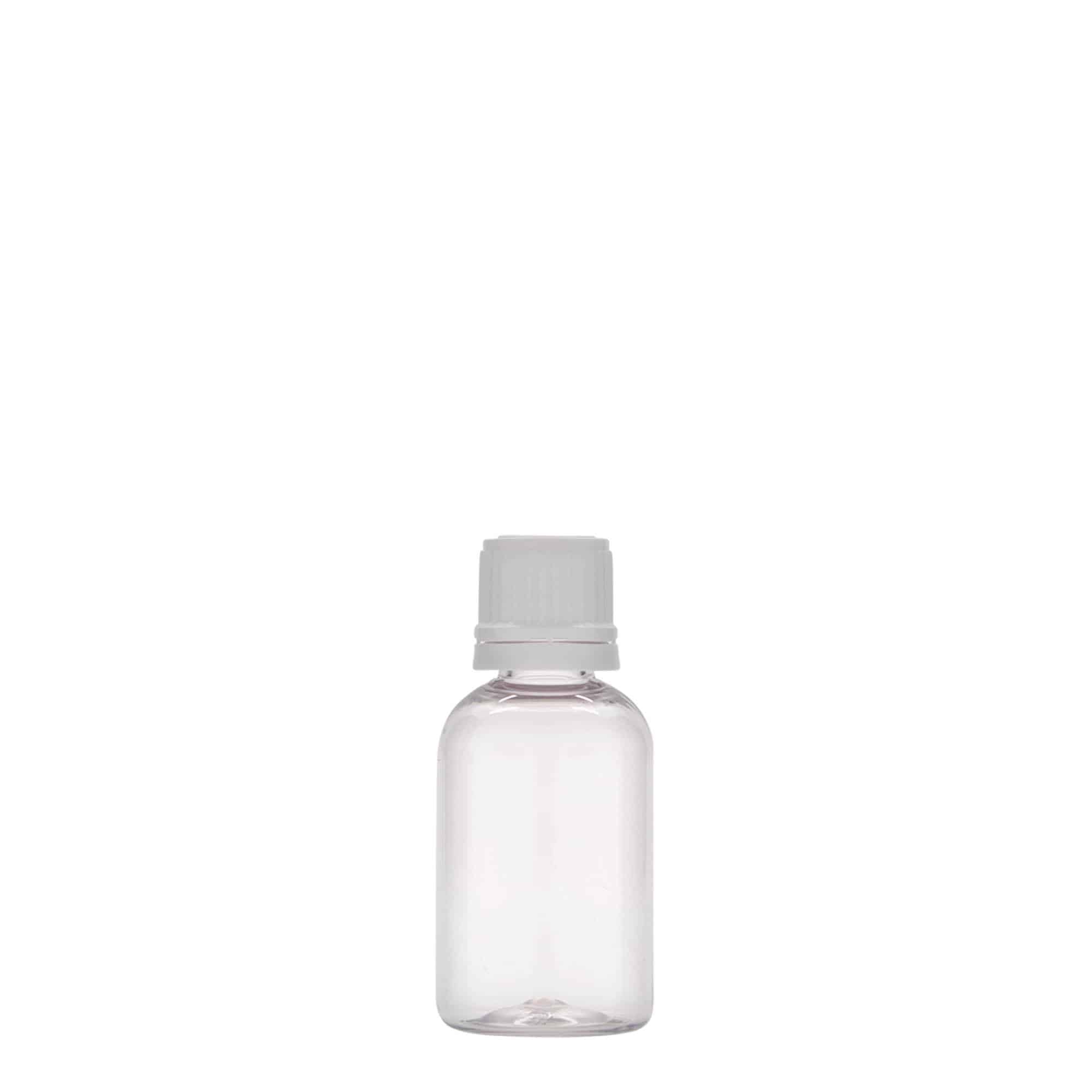 30 ml PET medical bottle ‘Easy Living’, plastic, opening: DIN 18